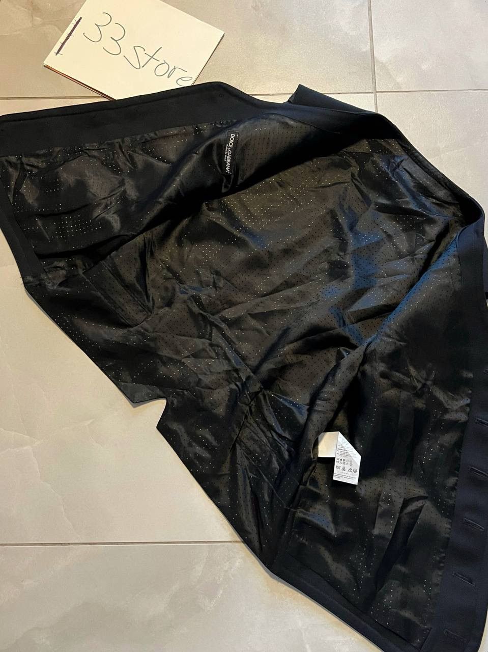 Dolce & Gabbana Dolce & Gabbana Black Waistcoat Formal Gilet Vest Size 46R - 4 Thumbnail