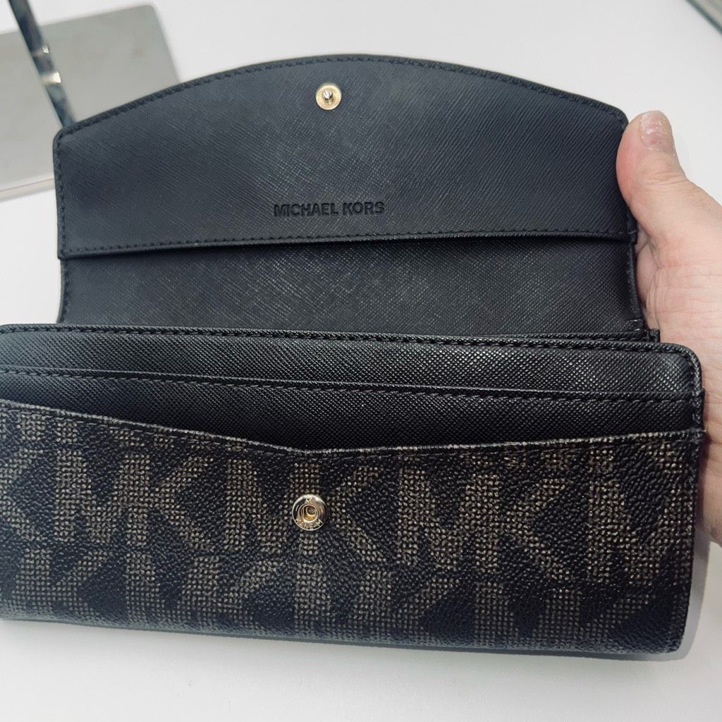 Michael Kors Michael Kors long Signature Snap Wallet Size ONE SIZE - 14 Thumbnail