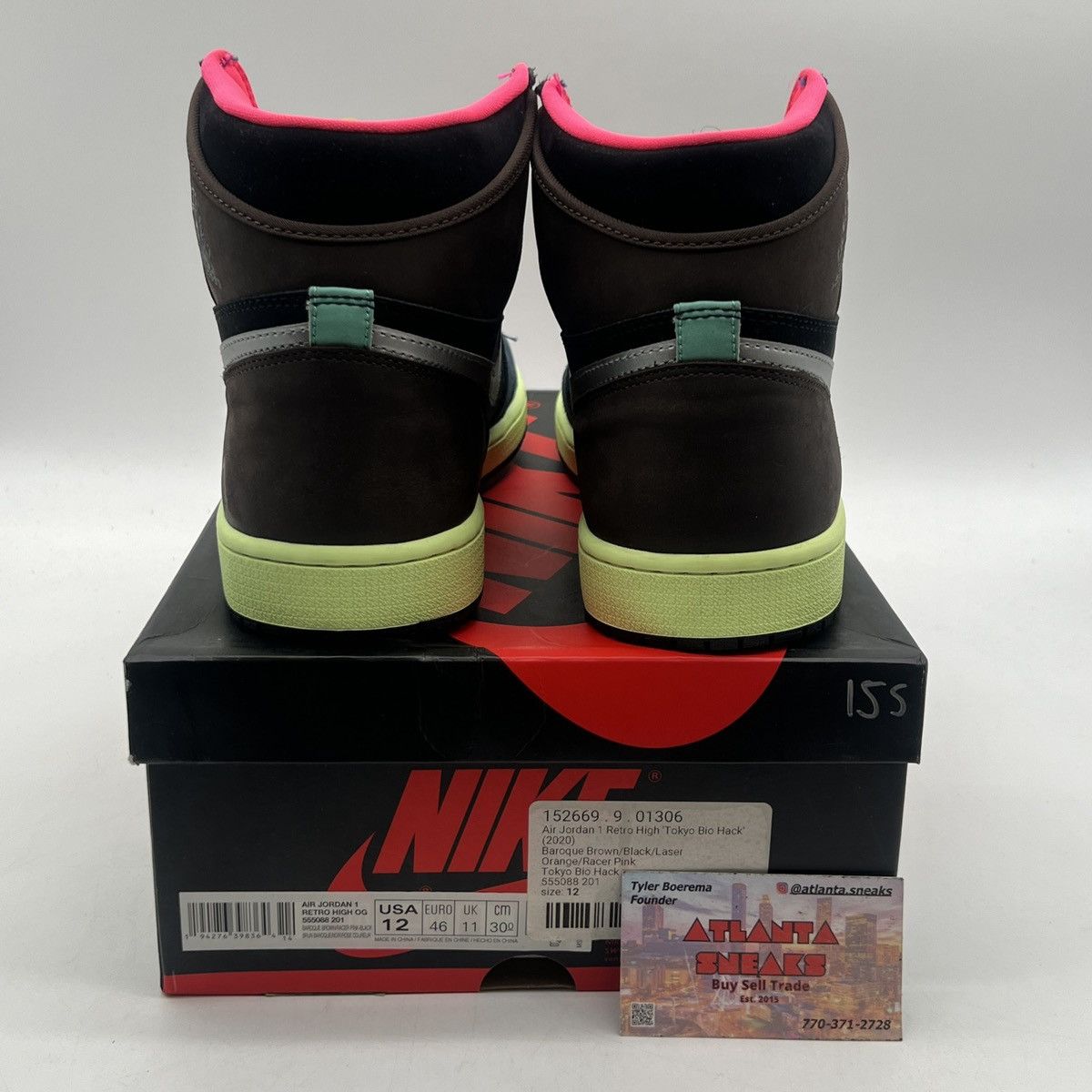 Nike Air Jordan 1 high Tokyo bio hack Size US 12 / EU 45 - 3 Thumbnail