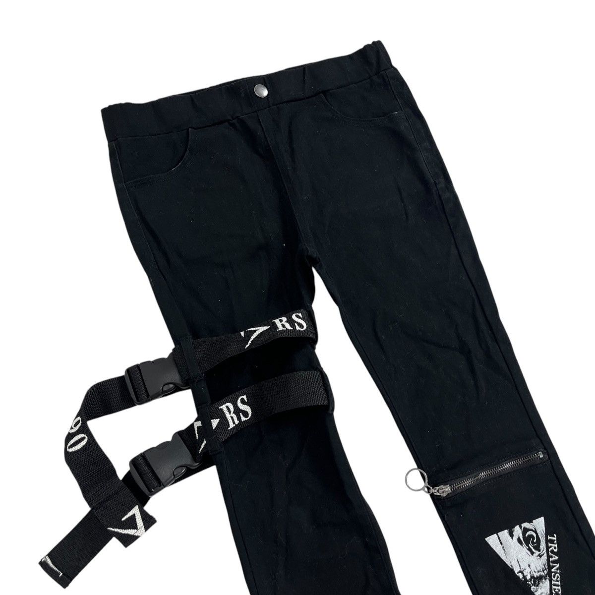 14th Addiction × If Six Was Nine × Japanese Brand Sex Pot Revenge Seditionaries Lgb Punk Styled Bondage Pants Size US 28 / EU 44 - 2 Thumbnail
