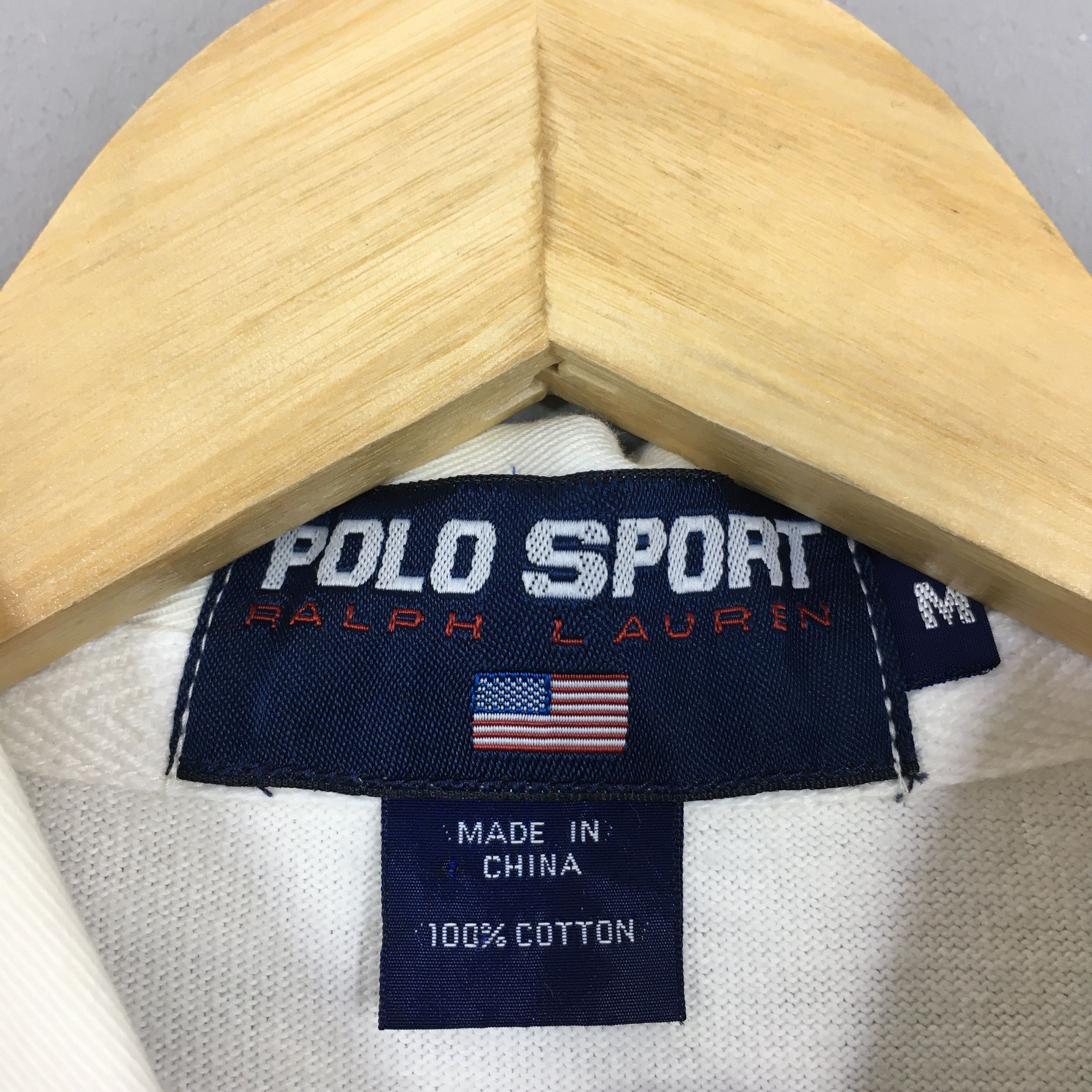 Polo Ralph Lauren Vintage Polo Sport by Ralph Lauren Rugby Shirt Medium Size US M / EU 48-50 / 2 - 5 Thumbnail