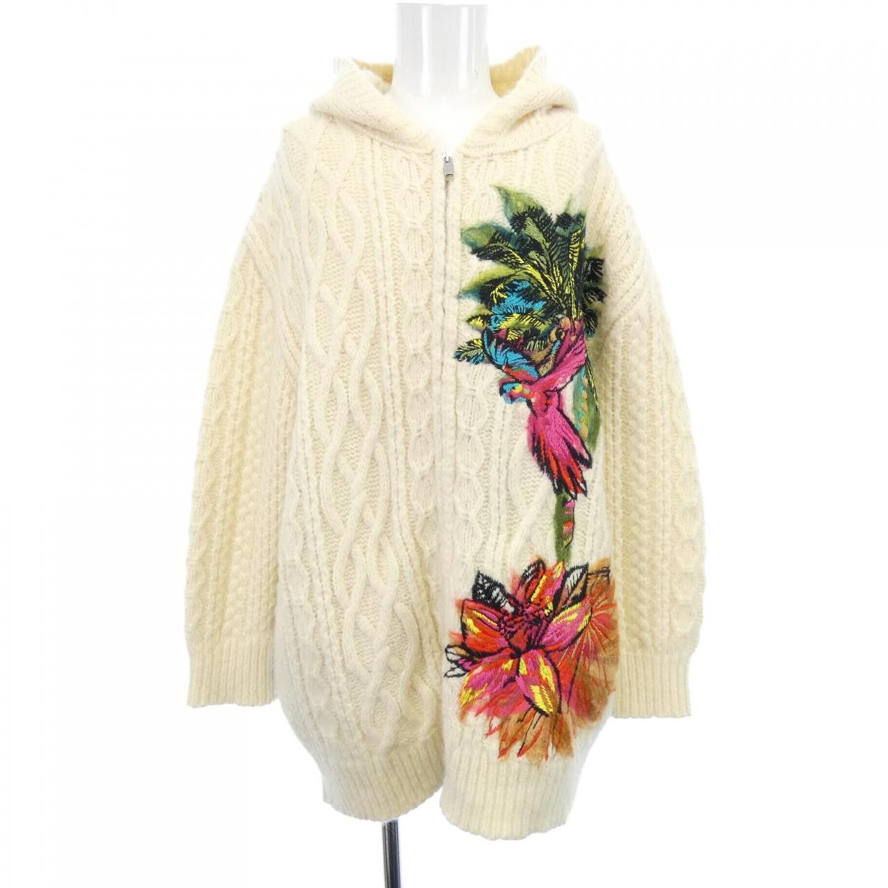 Valentino Valentino Valentino Cotton Blouson Textile Outerwear UV3KE01E6N8 DUTY FREE for USA Size ONE SIZE - 1 Thumbnail
