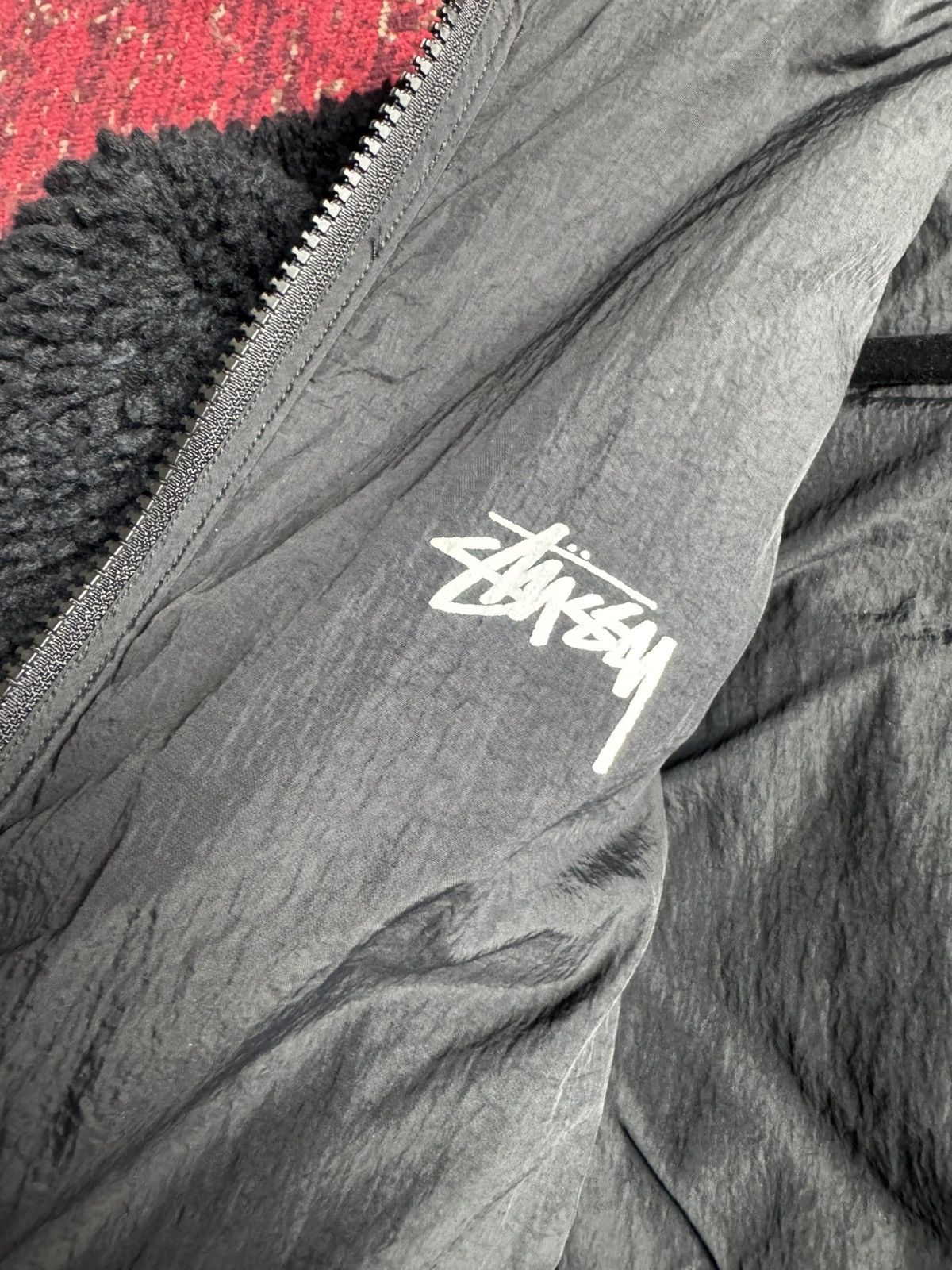 Stussy Stussy Reversible Fleece Jacket Size US M / EU 48-50 / 2 - 4 Thumbnail