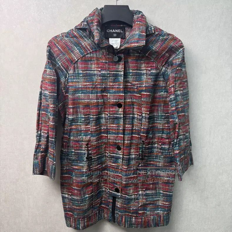 Chanel Chanel Colorful Double-Breasted Trench Coat Size XS / US 0-2 / IT 36-38 - 1 Thumbnail