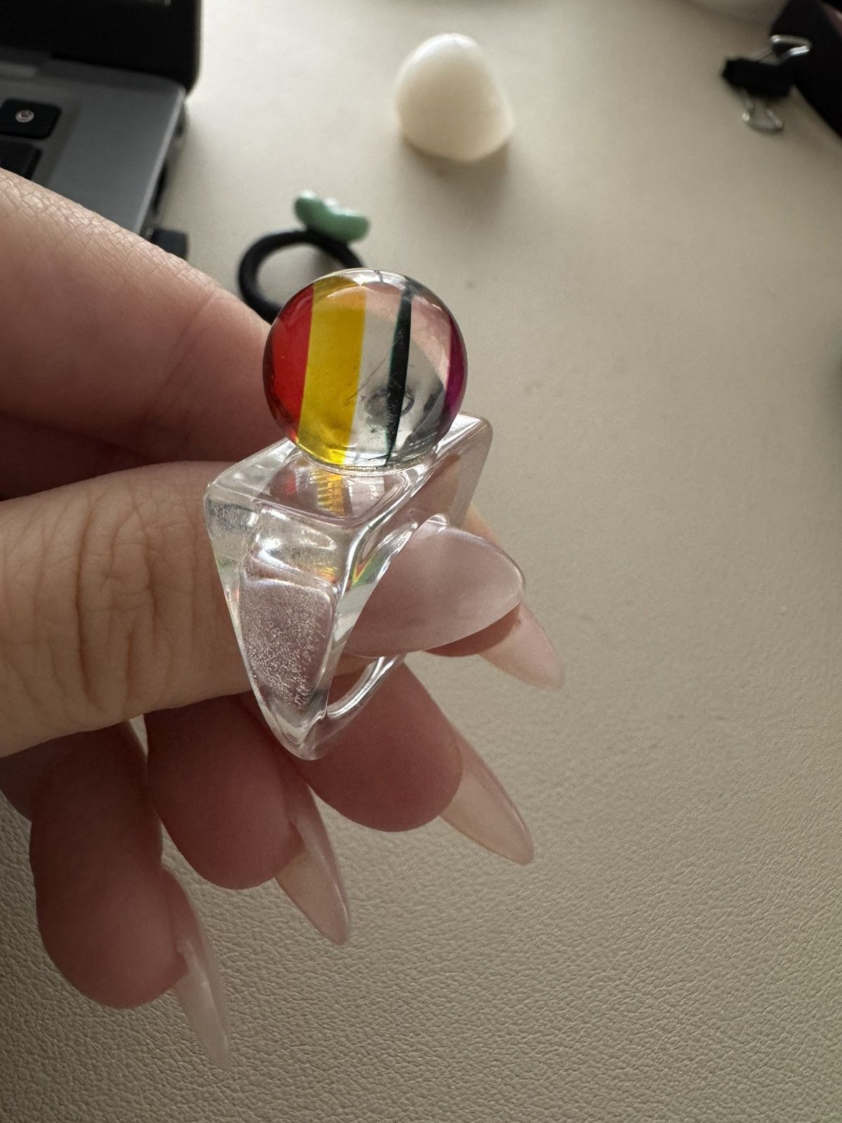 Other Handmade ring set of 3 size US7-8 Size ONE SIZE - 7 Thumbnail
