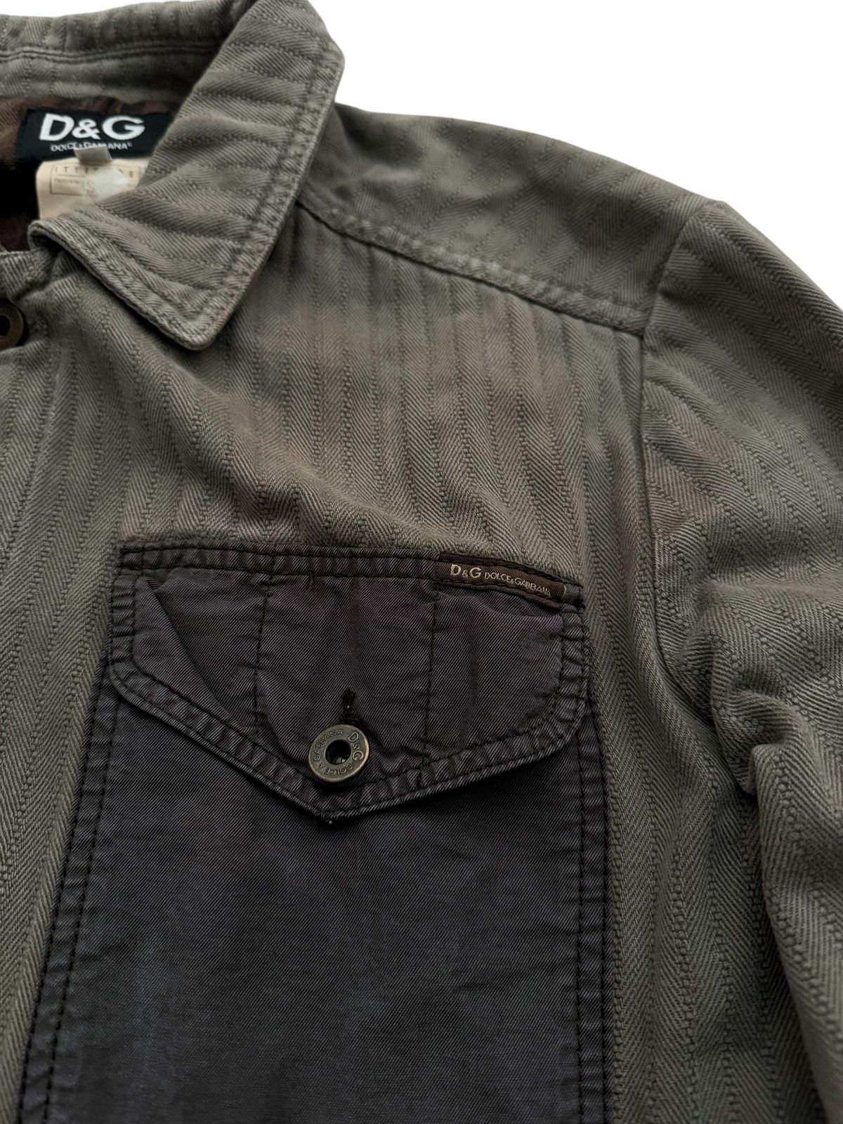 Dolce & Gabbana 2003 Military Zip Off Hunting Jacket Size US XL / EU 56 / 4 - 6 Thumbnail