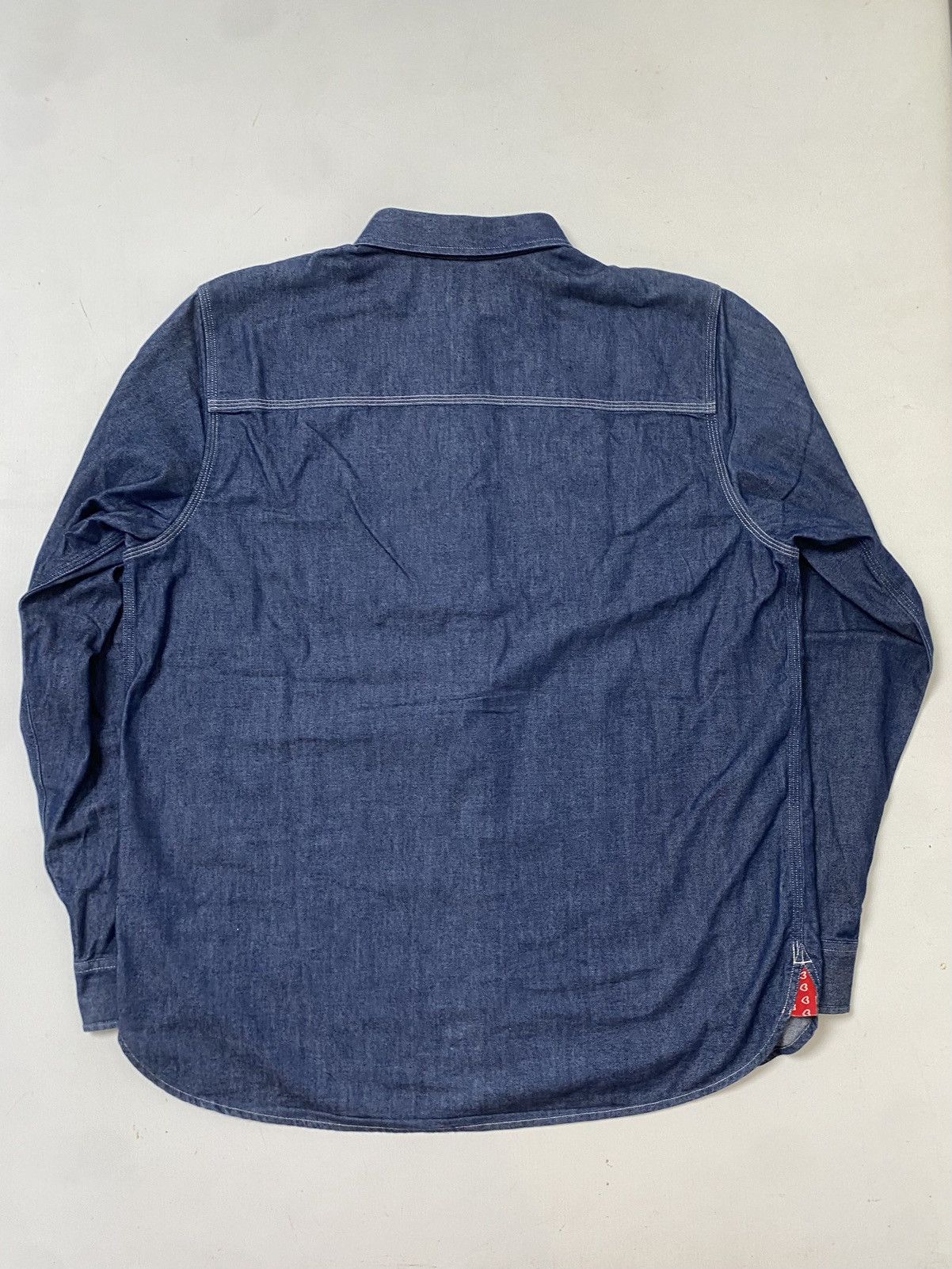 Carhartt Wip Carhartt WIP X Slam Jam shirt size XL used blue denim Size US XL / EU 56 / 4 - 8 Thumbnail