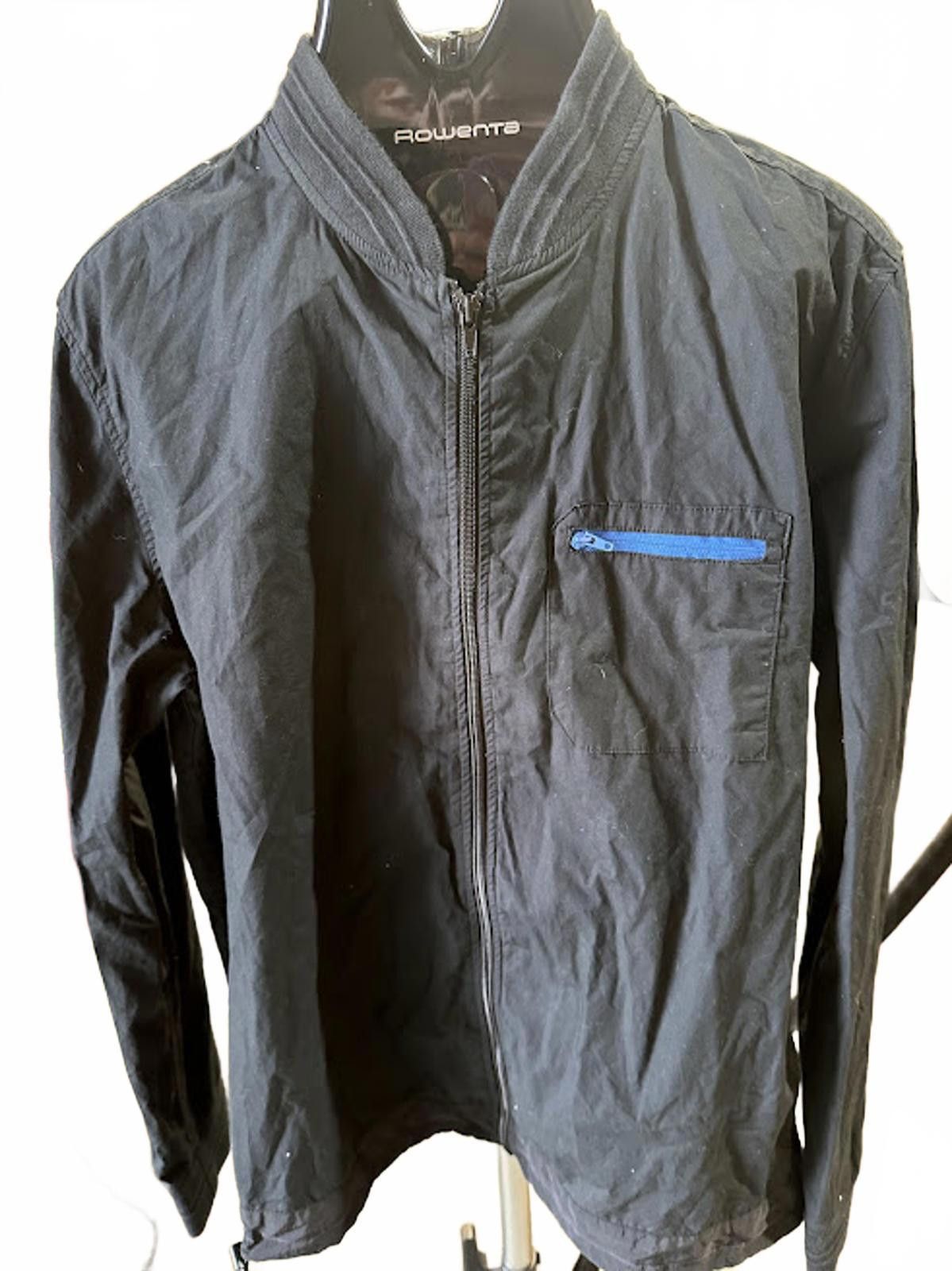 MMW M.M Black Zip Jacket Blue Pocket M Size US M / EU 48-50 / 2 - 1 Thumbnail