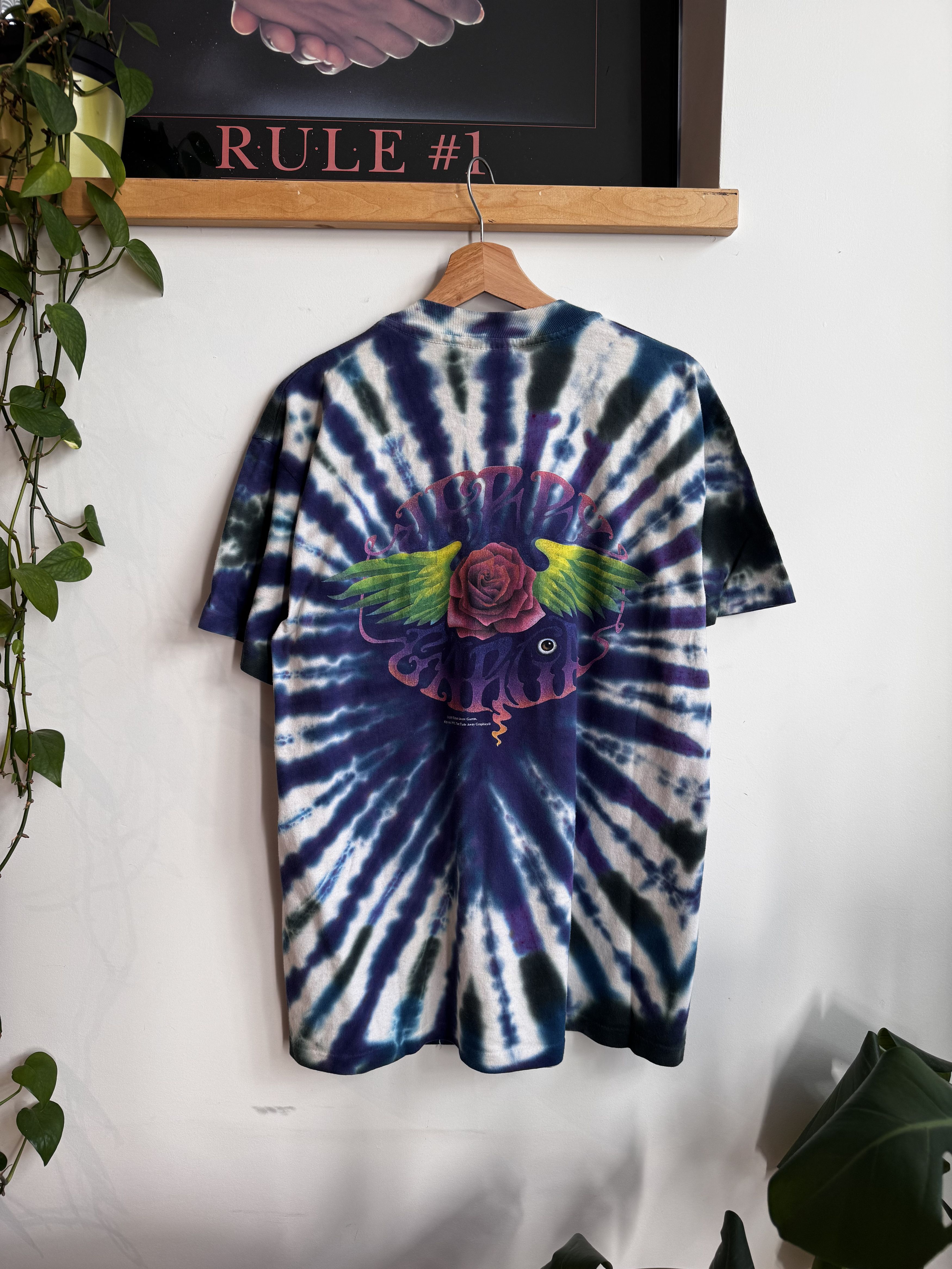 Grateful Dead 90s Grateful Dead Jerry Garcia Tie Dye Band Tshirt Size L Size US L / EU 52-54 / 3 - 2 Thumbnail