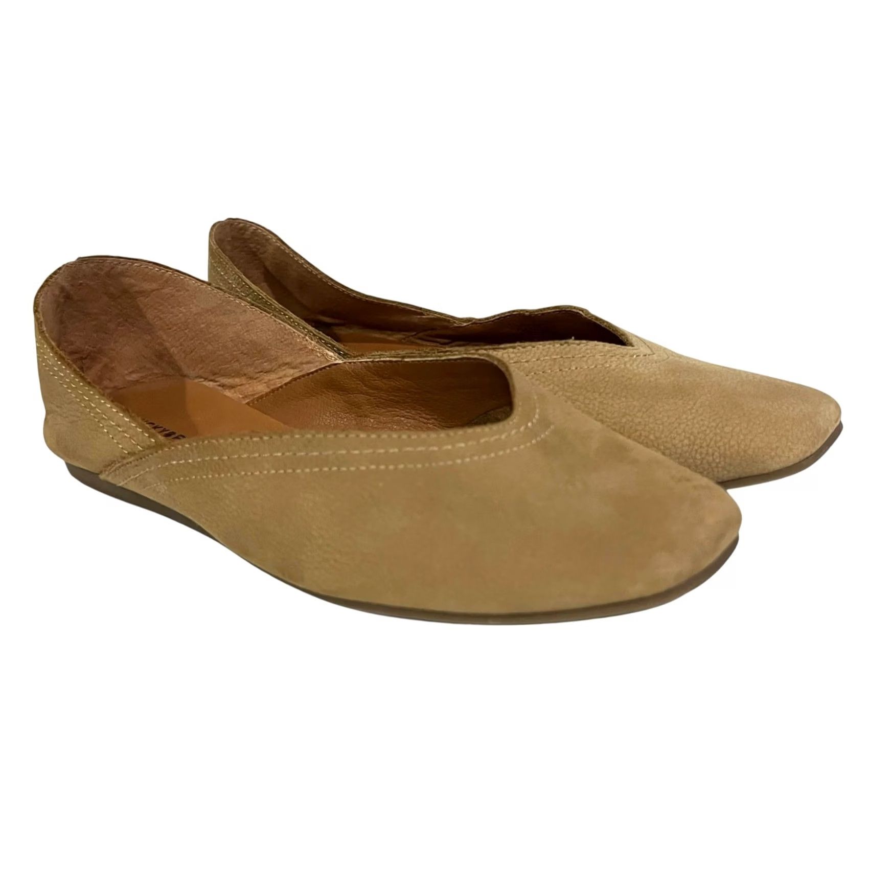 Lucky Brand Lucky Brand Alba Womens Tan Ballet Flat Size 7.5 Size US 8 / IT 38 - 2 Thumbnail