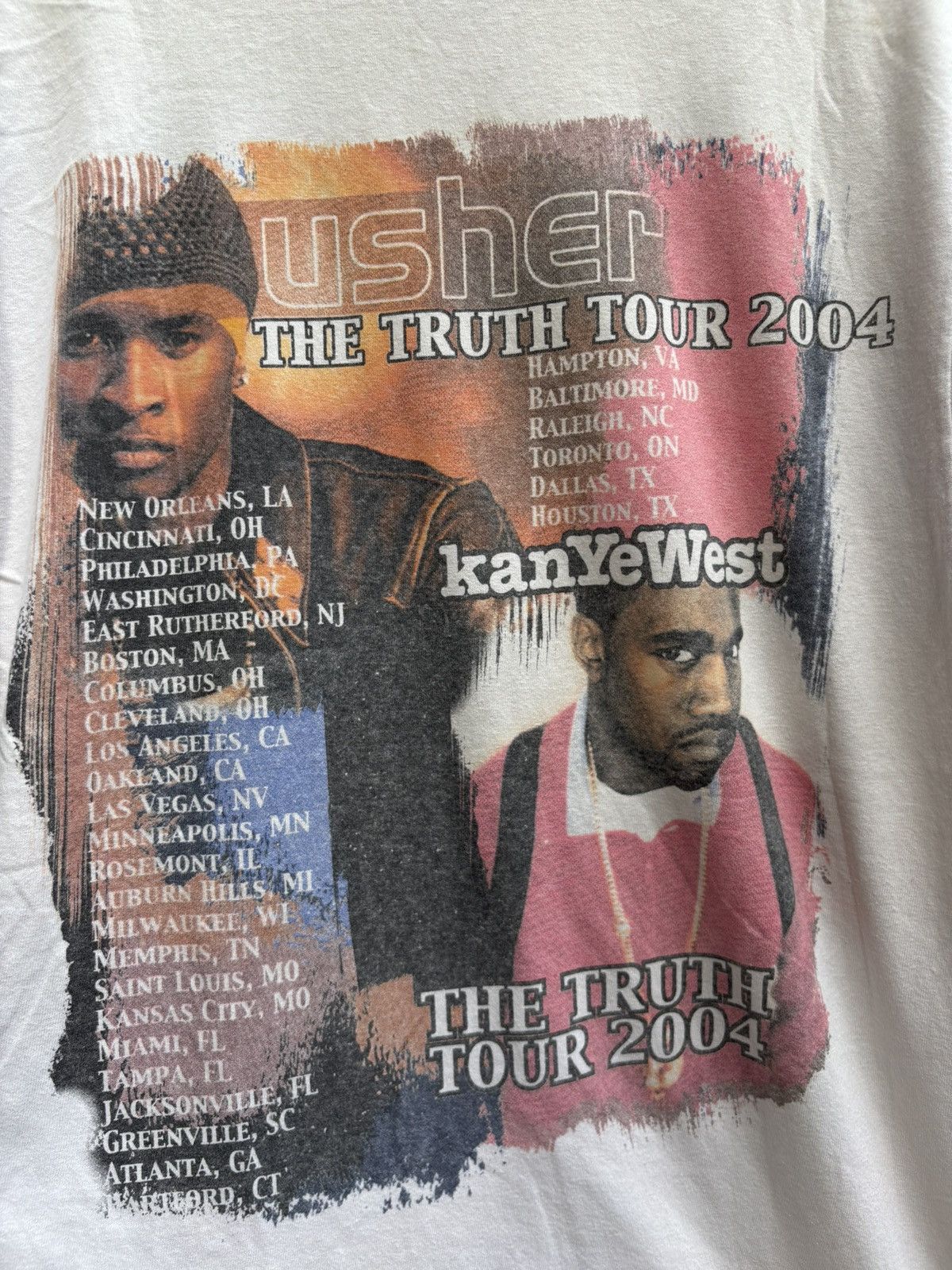 Vintage Usher x Kanye West Tour 2004 Size US L / EU 52-54 / 3 - 4 Thumbnail