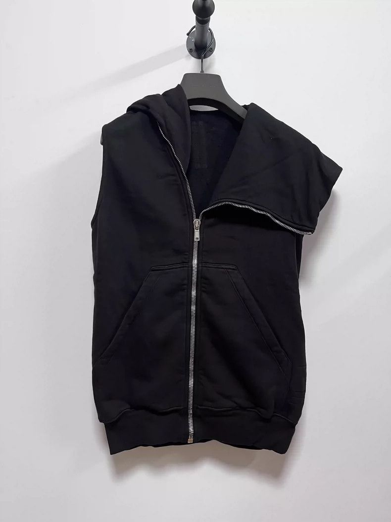 Rick Owens Rick Owens RO Sleeveless Wizard Hoodie Size US XS / EU 42 / 0 - 1 Thumbnail