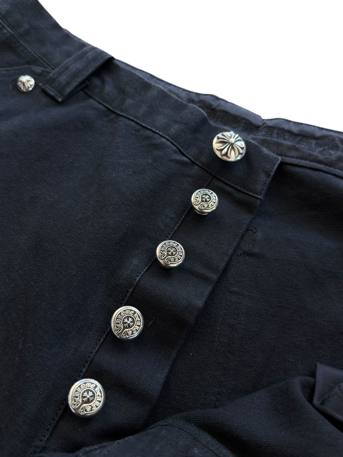 Chrome Hearts Chrome Hearts 14 Patch Flooded Double Knee Carpenter Shorts Size US 38 / EU 54 - 9 Thumbnail