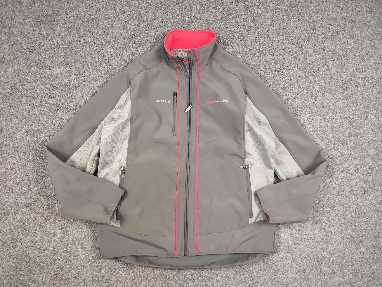 Malcolm McLaren Vintage Team McLaren Logo authentic Light Softshell Jacket Size US XL / EU 56 / 4 - 10 Thumbnail