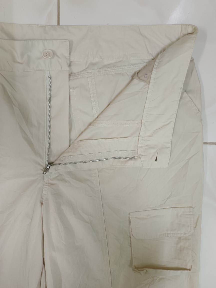 Japanese Brand Streetwear Society Baggy Wide Leg Cargo Parachute Pants Size US 39 - 11 Thumbnail