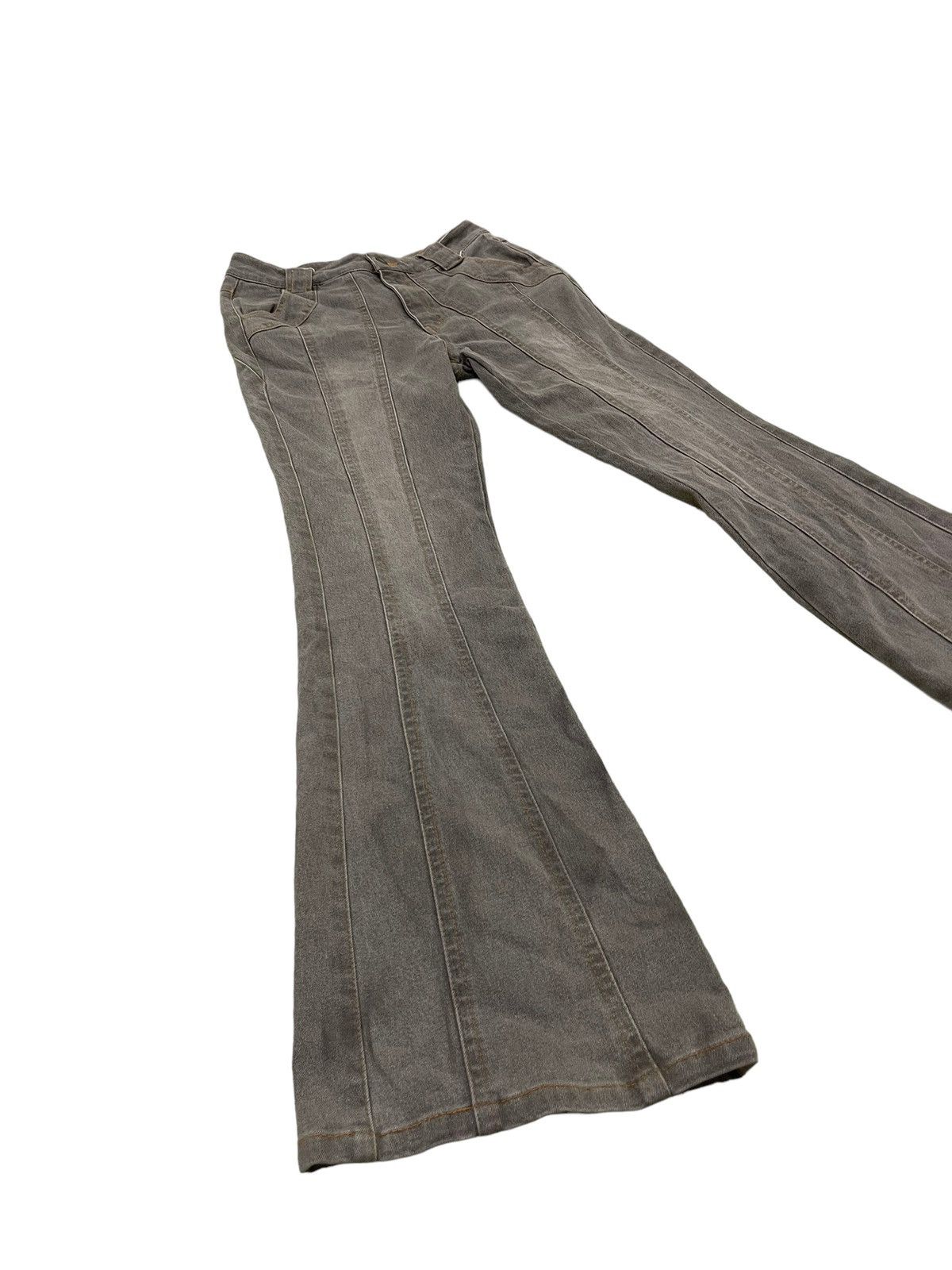 Japanese Brand Flare Jeans Full Hearts Stretch Skinny Boot Cut 8🟦1 Size US 28 / EU 44 - 1 Thumbnail