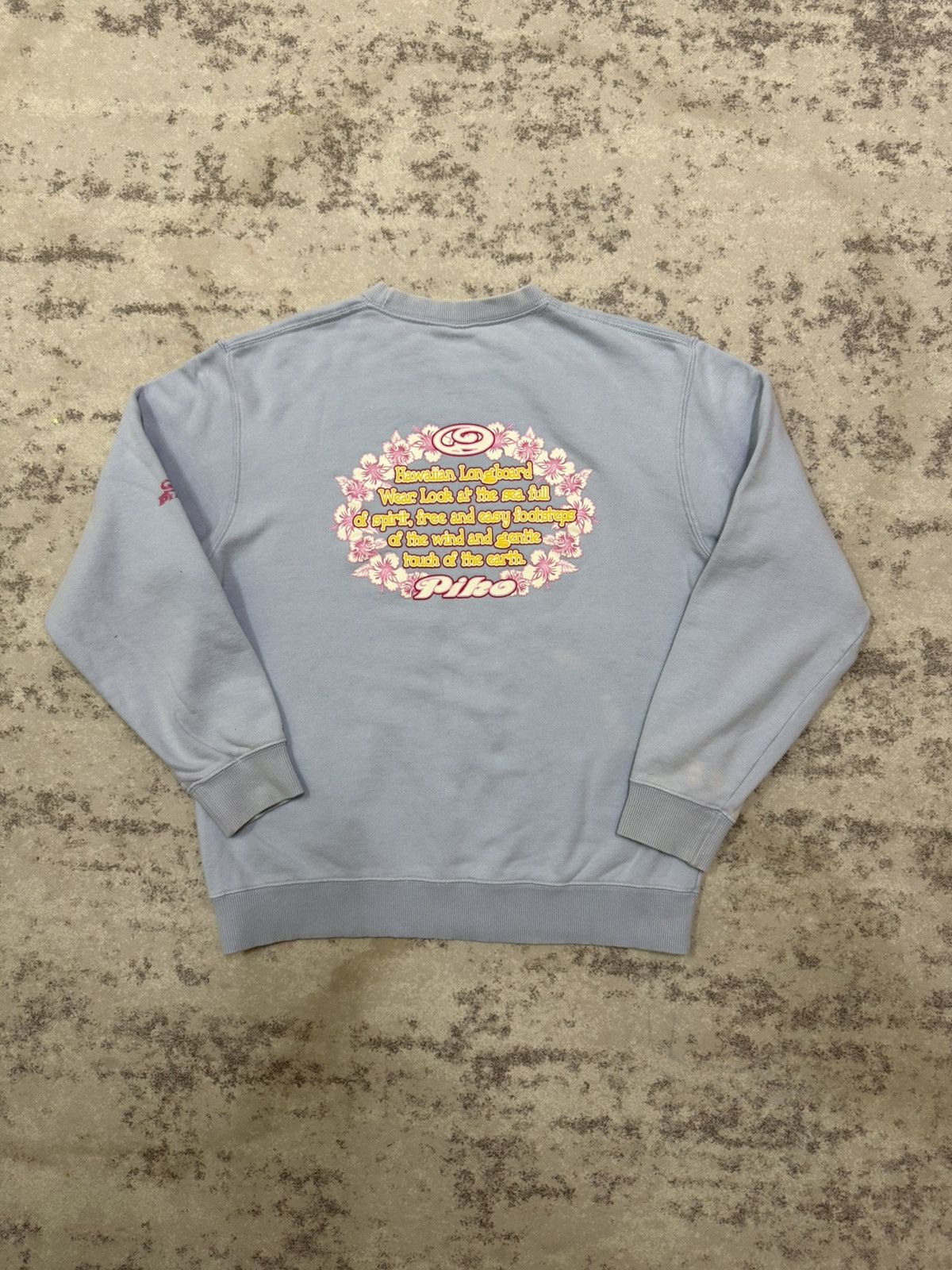 Vintage Vintage Piko Hawaiian Longboard Backhit Spellout Sweatshirt Size M / US 6-8 / IT 42-44 - 9 Thumbnail