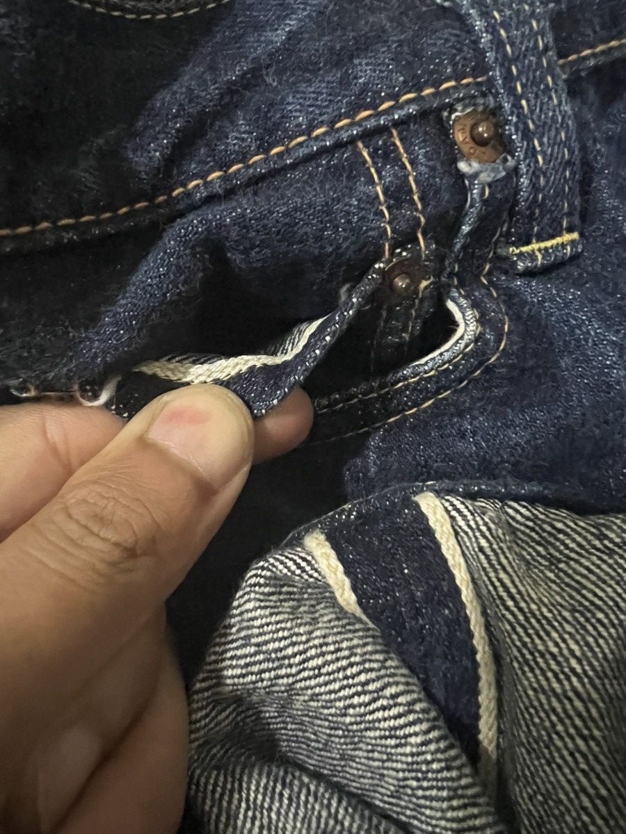 ADAM ET ROPE × Comme des Garcons × Japanese Brand Japan Indigo Dyed Selvaged Denim Adam Et Rope Regular Fit Size US 28 / EU 44 - 6 Thumbnail