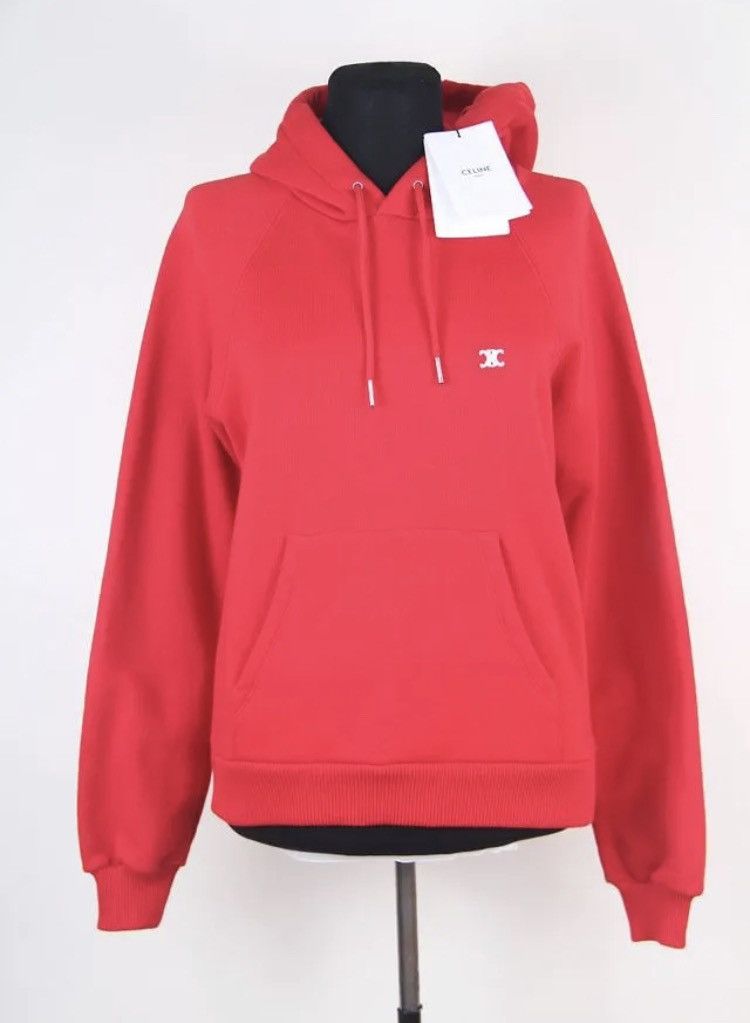 Celine discount red hoodie