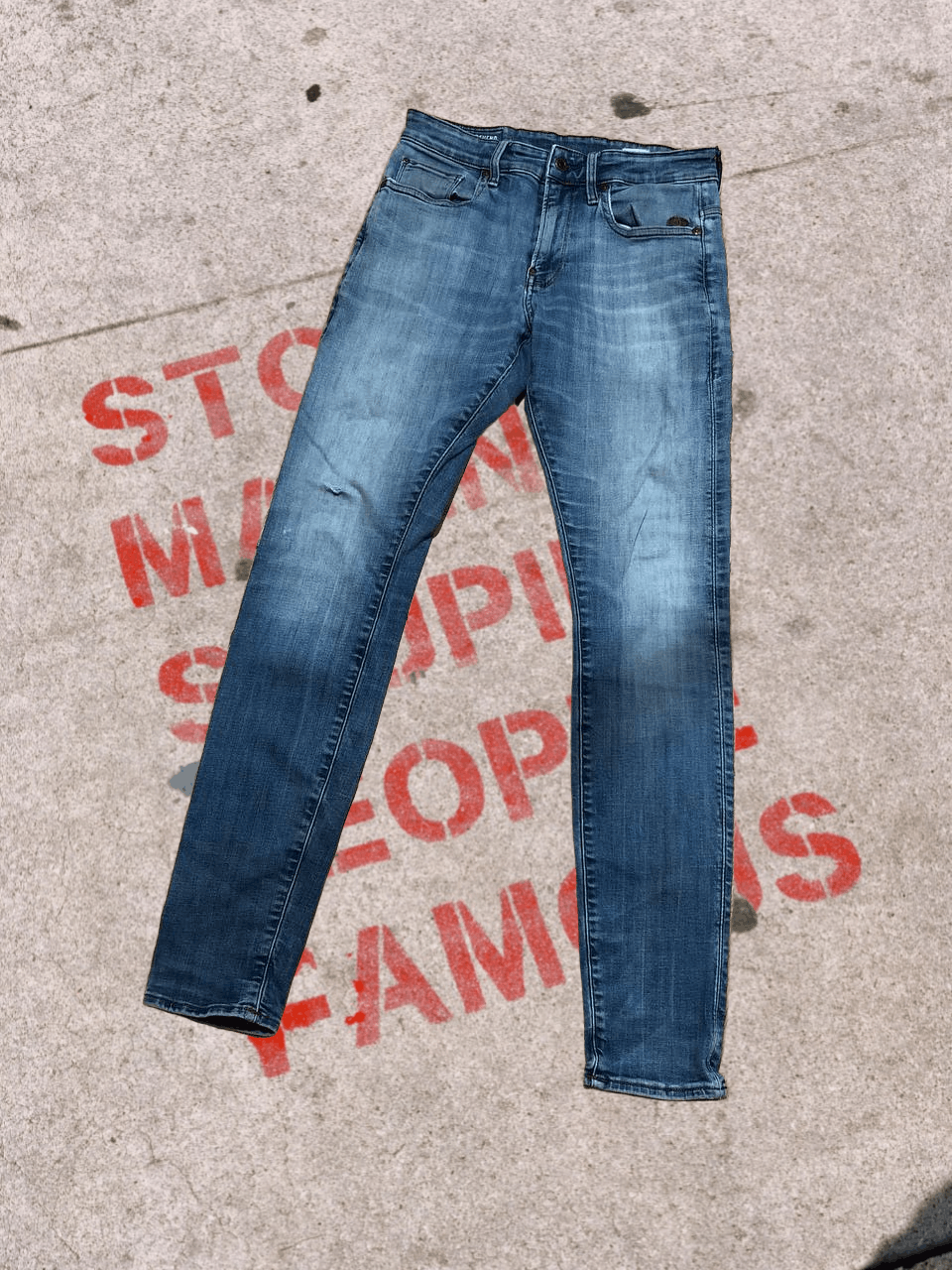 G-Star Gstar Raw Denim Japanese Style Jeans Size US 30 / EU 46 - 1 Thumbnail