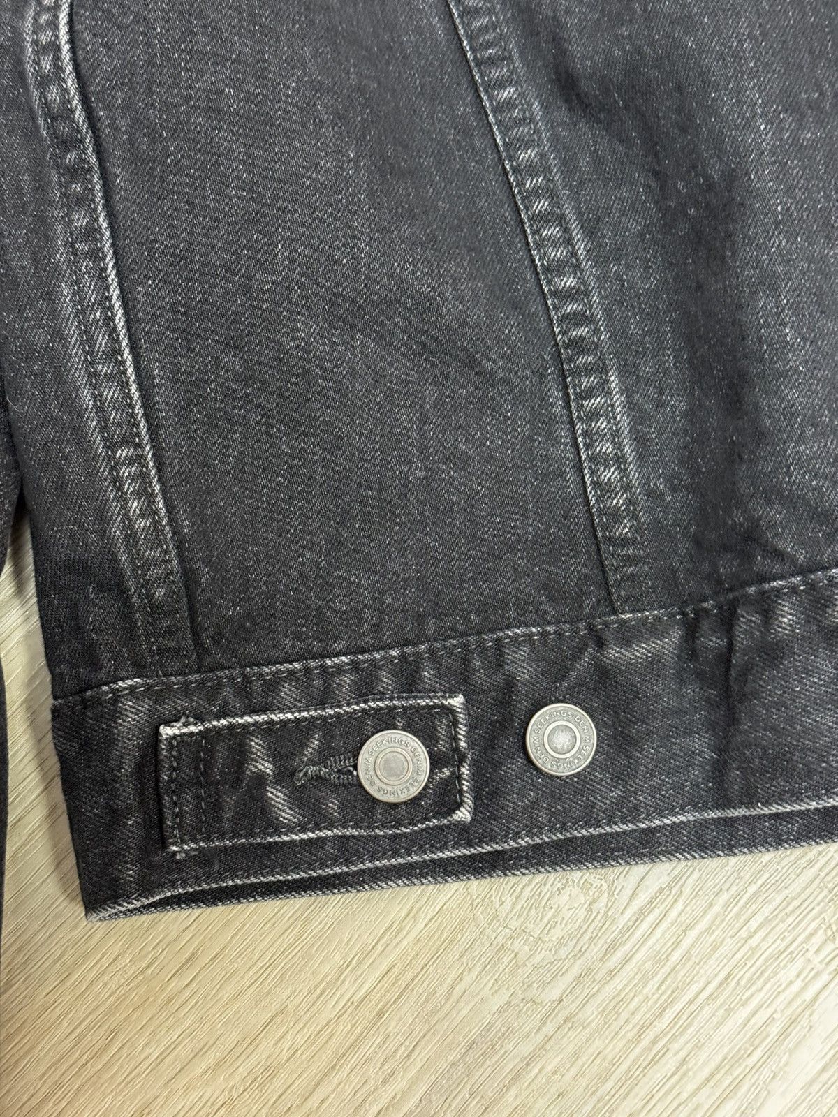 Seekings Seekings Washed Black Denim Jacket — First Season — Like New Size US M / EU 48-50 / 2 - 10 Thumbnail