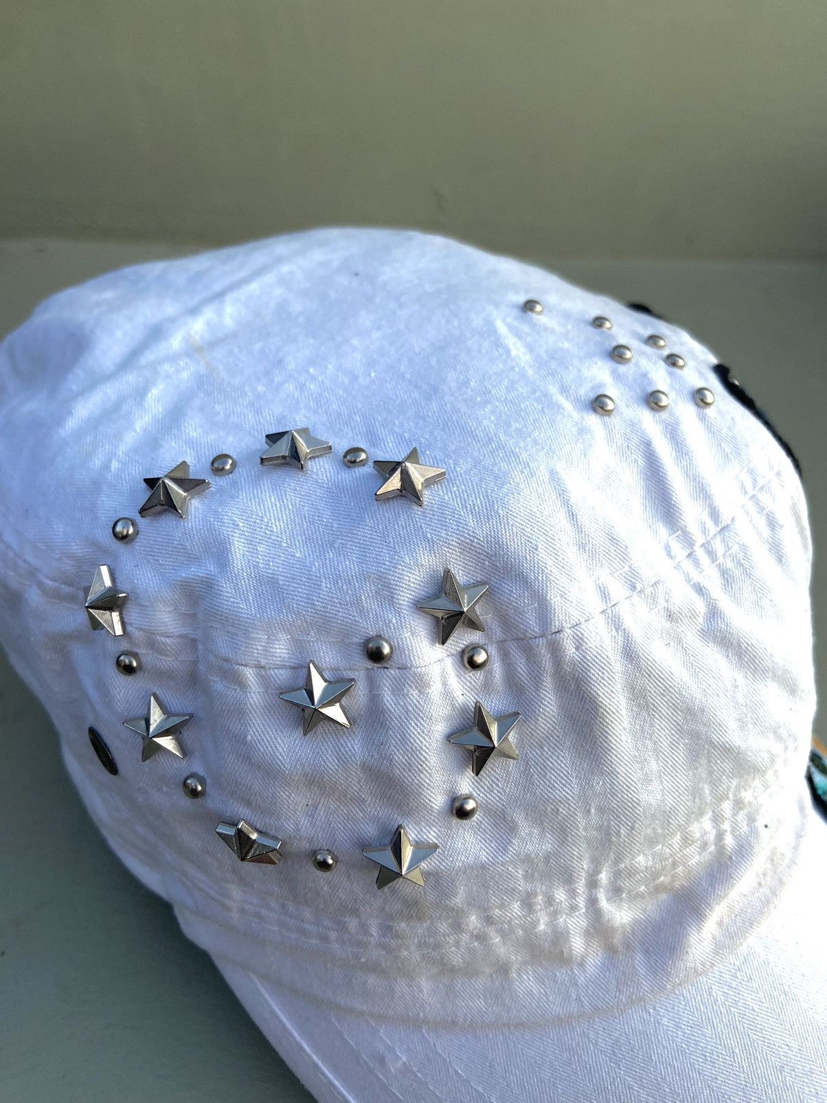 If Six Was Nine 2000s star studded embroidery bird patrol hat Size ONE SIZE - 6 Thumbnail