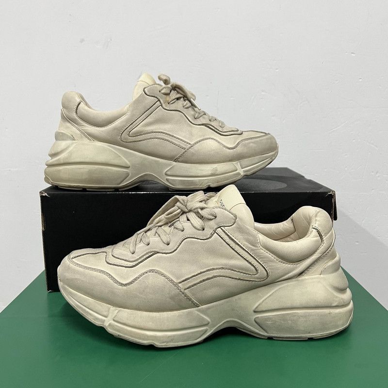 Gucci Gucci Rhyton Vintage Style Chunky Sneakers - Size US 8 / EU 41 - 7 Thumbnail