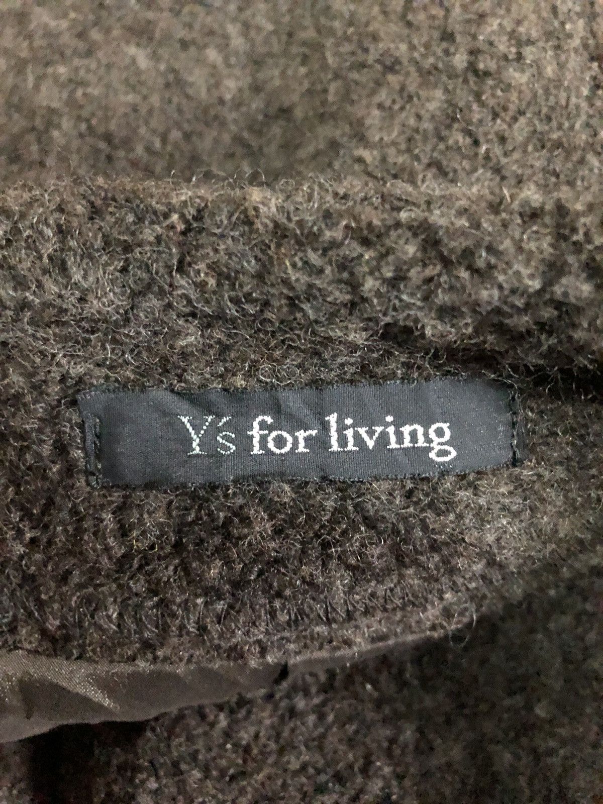 Yohji Yamamoto Y’s for Living Wool blend Fleece Sleeve Jacket Size M / US 6-8 / IT 42-44 - 3 Thumbnail