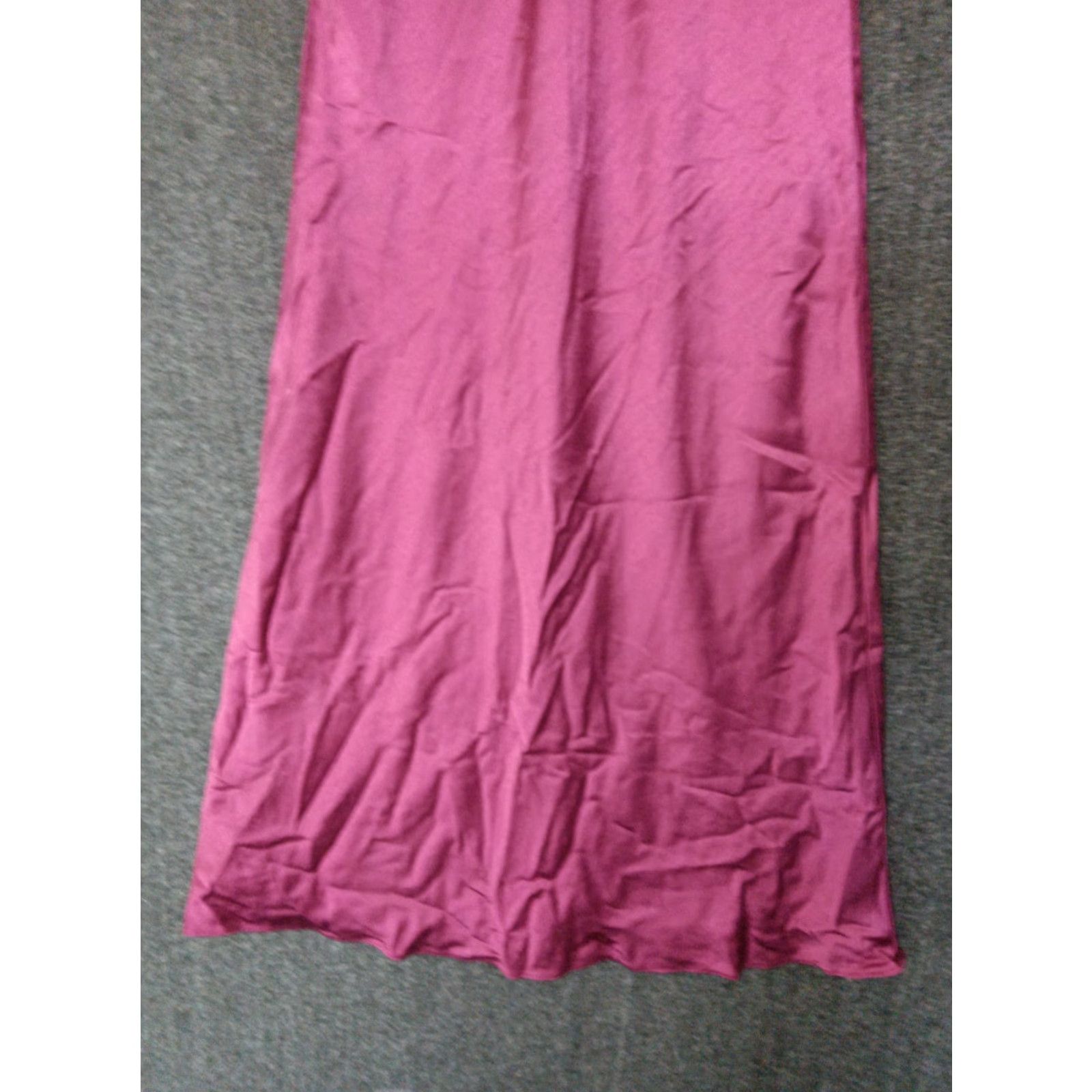 Vintage Line & Dot Dress Women's Maxi Sleeveless Size Small Hot Pink Size S / US 4 / IT 40 - 7 Thumbnail