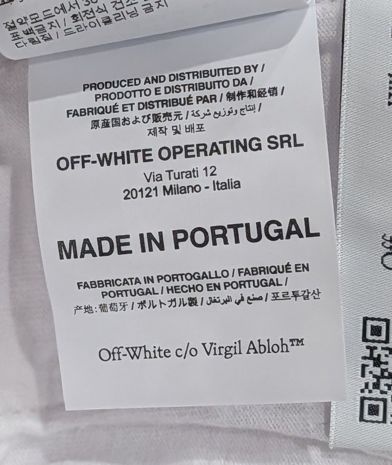 Off-White Off-White "Carvaggio Lute" Slim Jogger Pants White Large Size US 34 / EU 50 - 12 Thumbnail