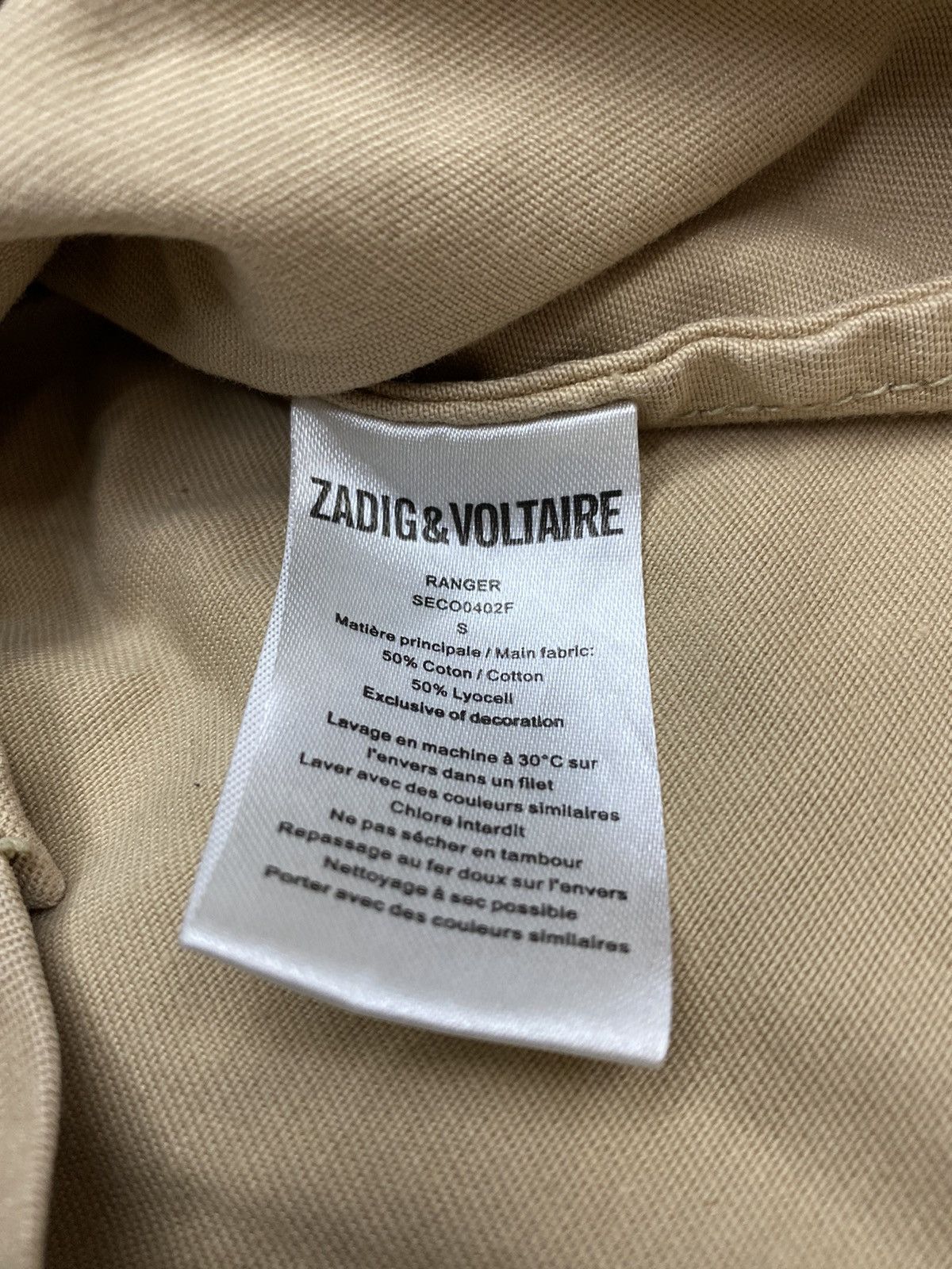 If Six Was Nine × Japanese Brand × Zadig & Voltaire vintage studdet tunic dress zadig & voltaire Size M / US 6-8 / IT 42-44 - 8 Thumbnail