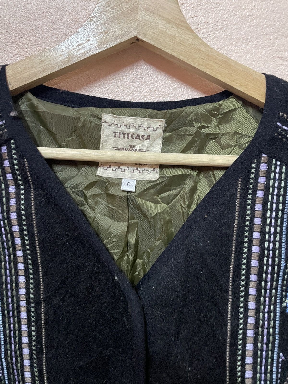 Native × Vintage Archival Clothing Titicaca Mil Long Coat Amarican Native Art Size US L / EU 52-54 / 3 - 8 Thumbnail