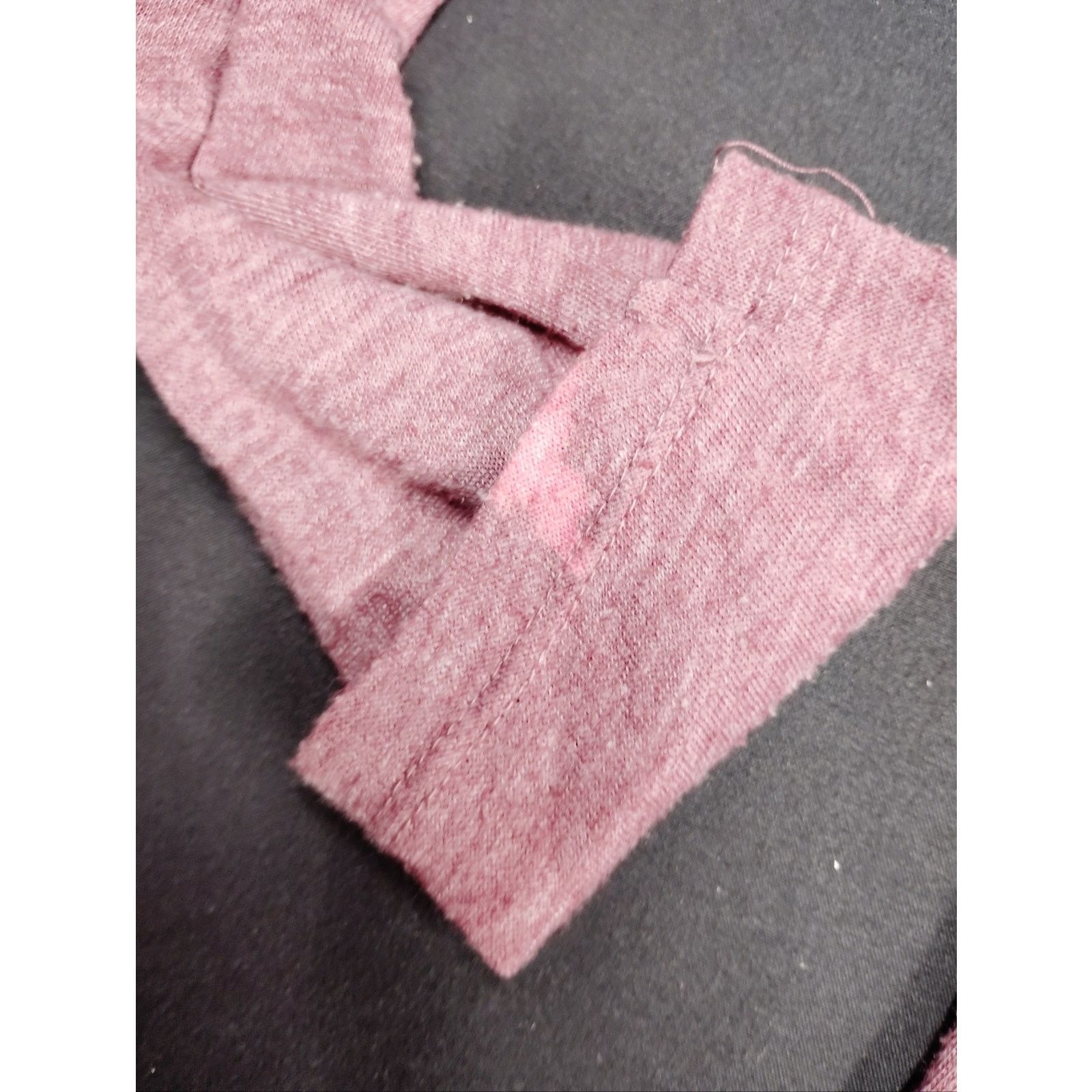 Active Ride Shop Active Basic Women's Long Sleeve Scoop Neck Top - Dusty Rose Size M / US 6-8 / IT 42-44 - 3 Thumbnail
