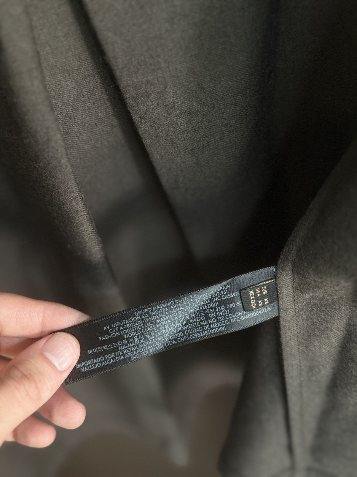 Massimo Dutti Massimo Dutti Brown Double Breasted Blazer Wide Trouser Set Size XS / US 0-2 / IT 36-38 - 11 Thumbnail