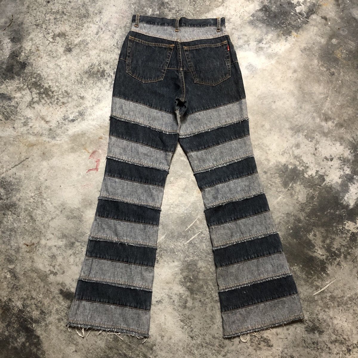 Japanese Brand × Seditionaries Unbranded Flare Jeans Size US 26 / EU 42 - 5 Thumbnail