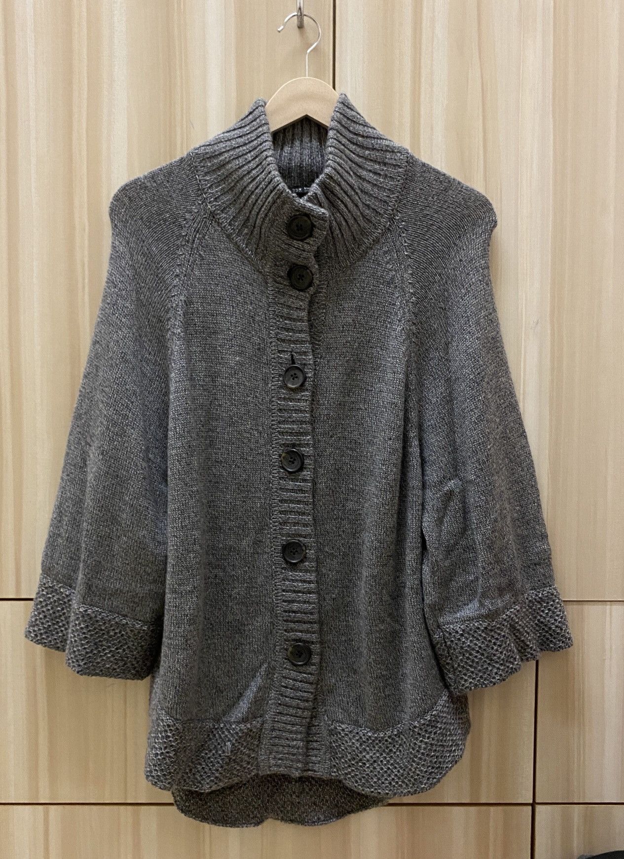 Japanese Brand 23 Homme 3/4 Sleeve Knit Sweater Size M / US 6-8 / IT 42-44 - 6 Thumbnail
