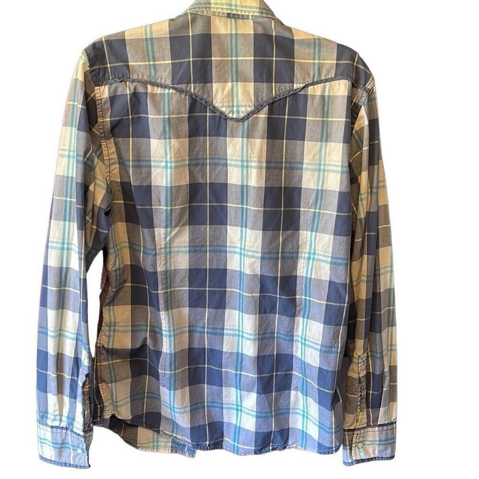 Guess Vintage Guess western shirt with pearl snap button Size US M / EU 48-50 / 2 - 2 Thumbnail