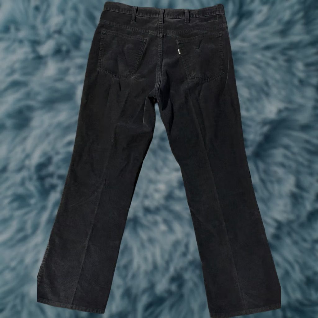 Levi's Levi's 500 Series Jeans Corduroy 70s White Tab Talon Zipper 34/31 in Navy Blue USA Mens Biker Grunge Punk Retro 80s 90s Fashion Size US 34 / EU 50 - 1 Thumbnail