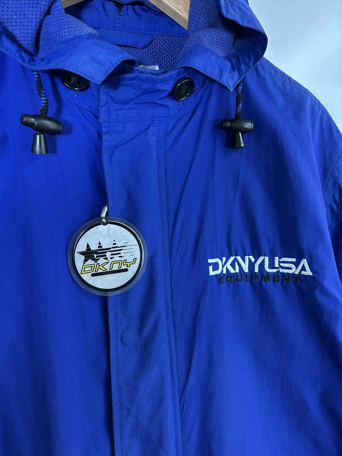 DKNY ⚡️Vintage DKNY USA Hoodie Zipper Jacket Size US S / EU 44-46 / 1 - 6 Thumbnail