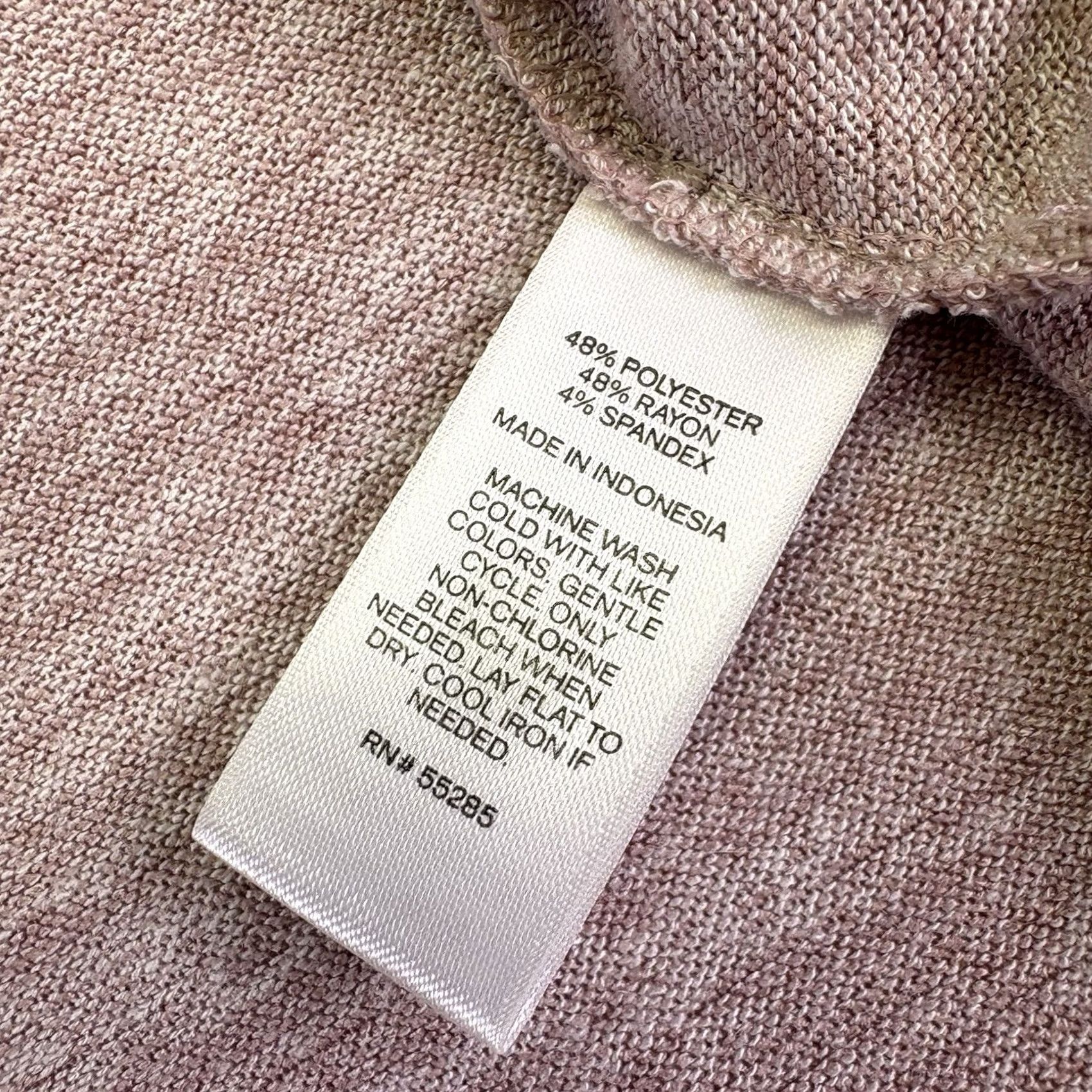 Express Express Criss Cross Hi Lo Tunic Knit Sleeveless Tank Top Dusty Rose NWT L Express Size L / US 10 / IT 46 - 6 Thumbnail