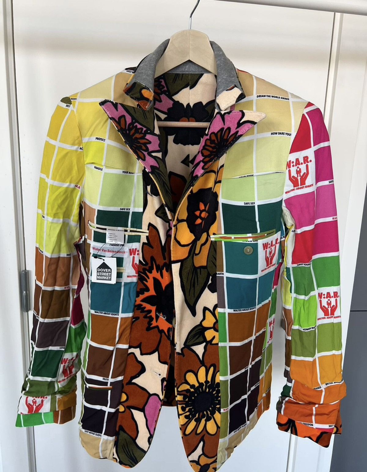Walter Van Beirendonck Walter Van Beirendonck Suit Jacket (2017 Color Block) Size US L / EU 52-54 / 3 - 4 Thumbnail