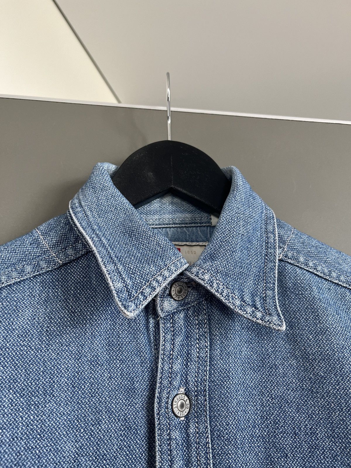 Levi's × Levi's Vintage Clothing × Vintage Levis Vintage Silvertab Denim Overshirt Size US S / EU 44-46 / 1 - 7 Thumbnail