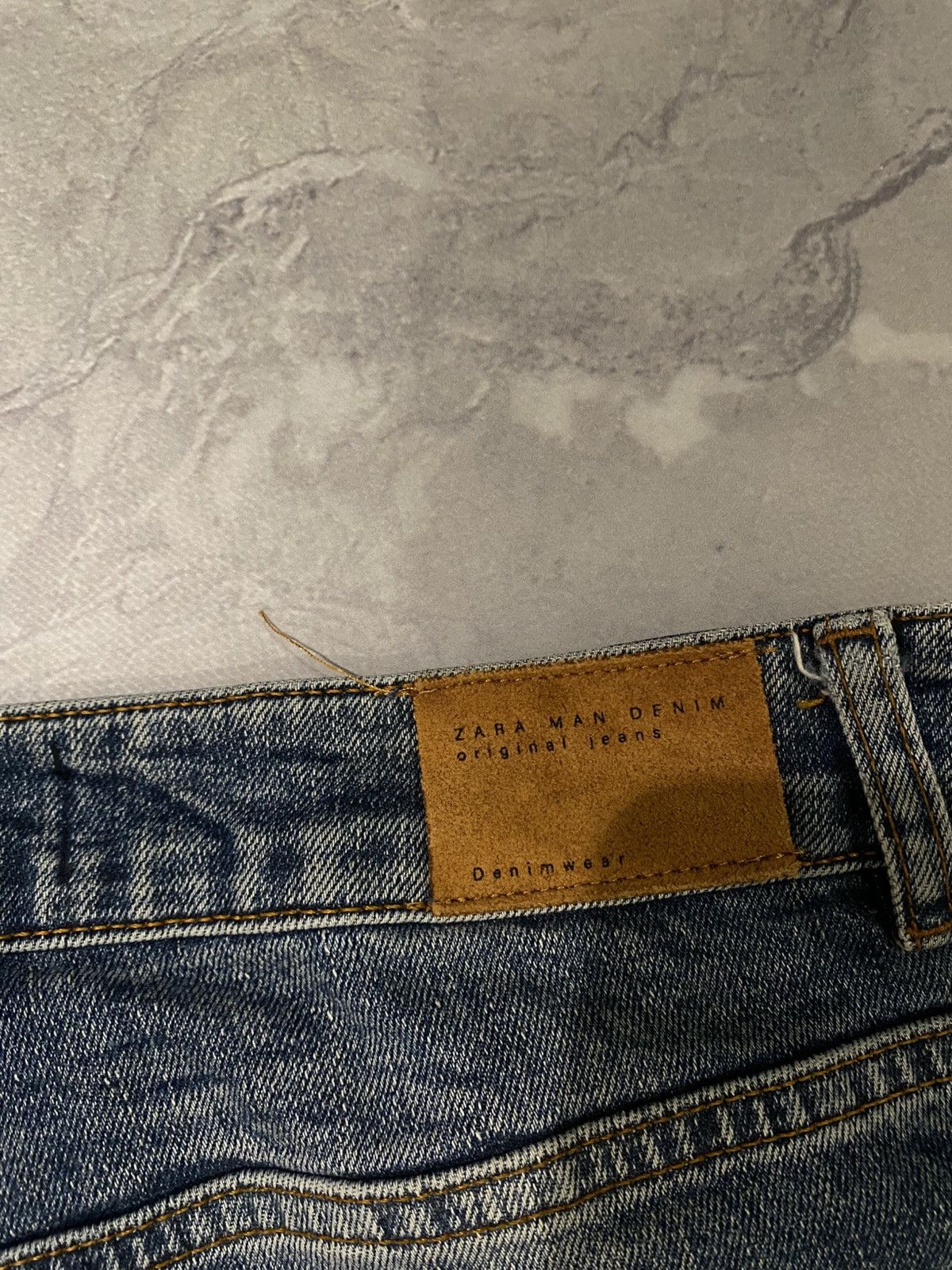 Japanese Brand RARE Archive Slim Fit Distressed Jeans with Zippers Size US 31 - 6 Thumbnail