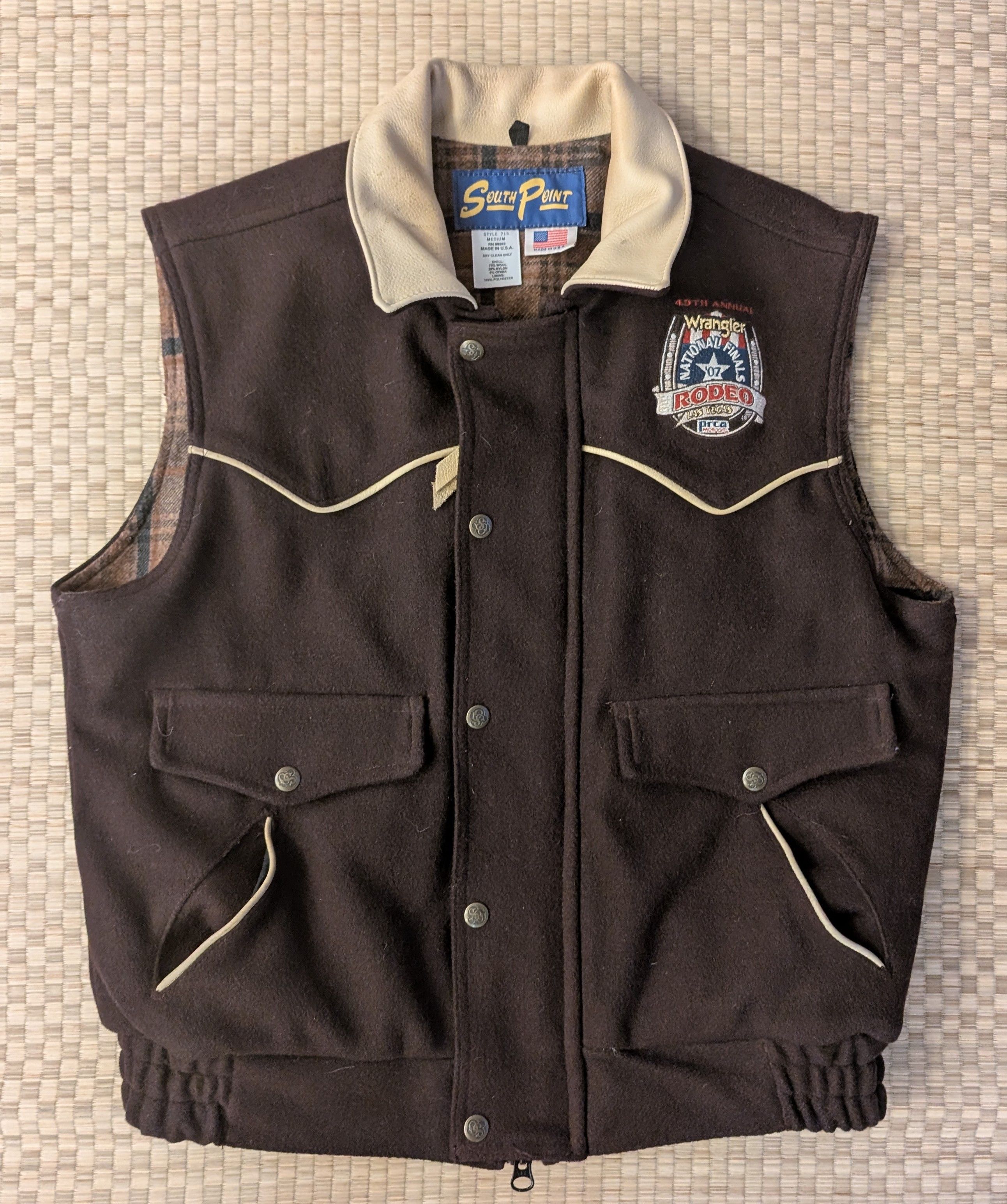 RARE South Point Wrangler 49th National Rodeo Finals Vest