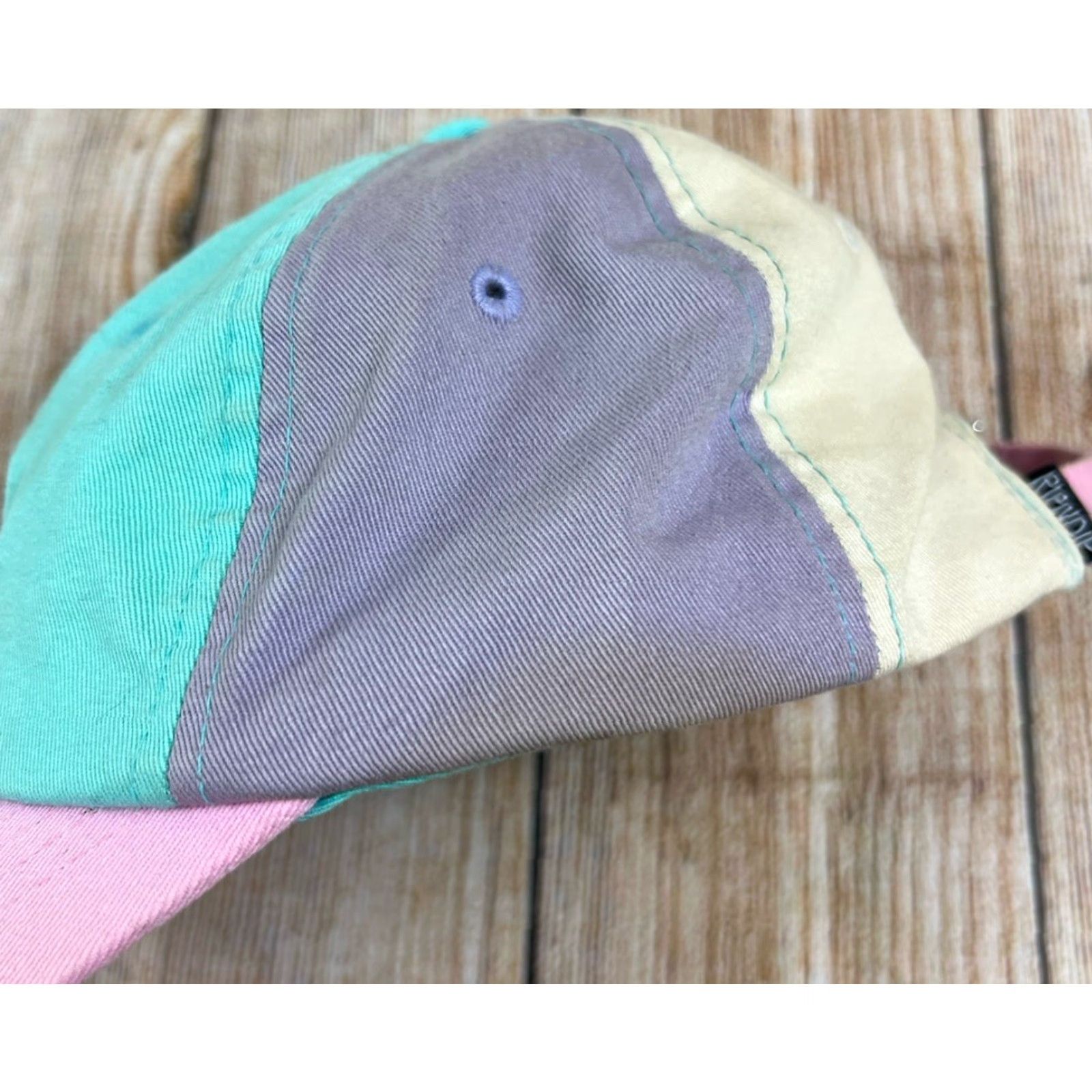 RIPNDIP Teddy Fresh Ripndip Colorful Hat Baseball Cap Adjustable Strap Mens One Size Multicolor Solid Color Size ONE SIZE - 3 Thumbnail