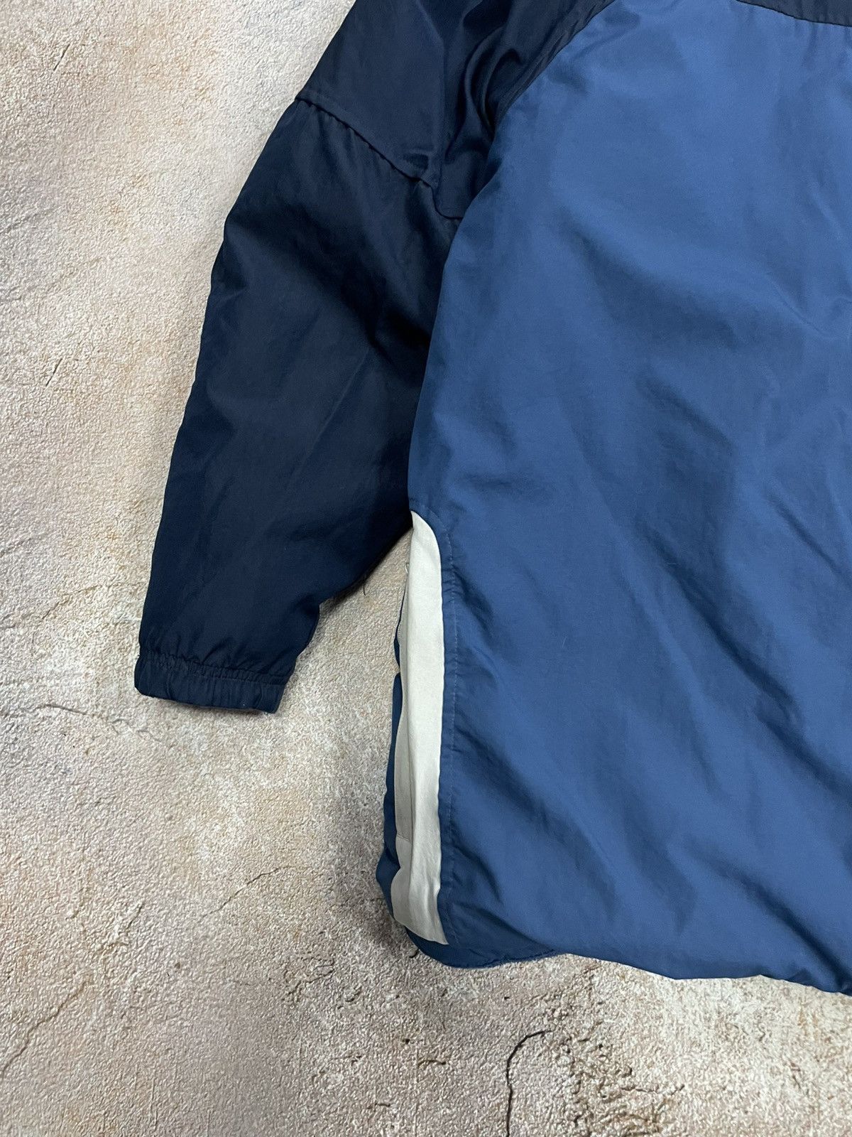 Nike Vintage Nike Small Swoosh Fleece Insulated Heavy Jacket Size US XXL / EU 58 / 5 - 5 Thumbnail