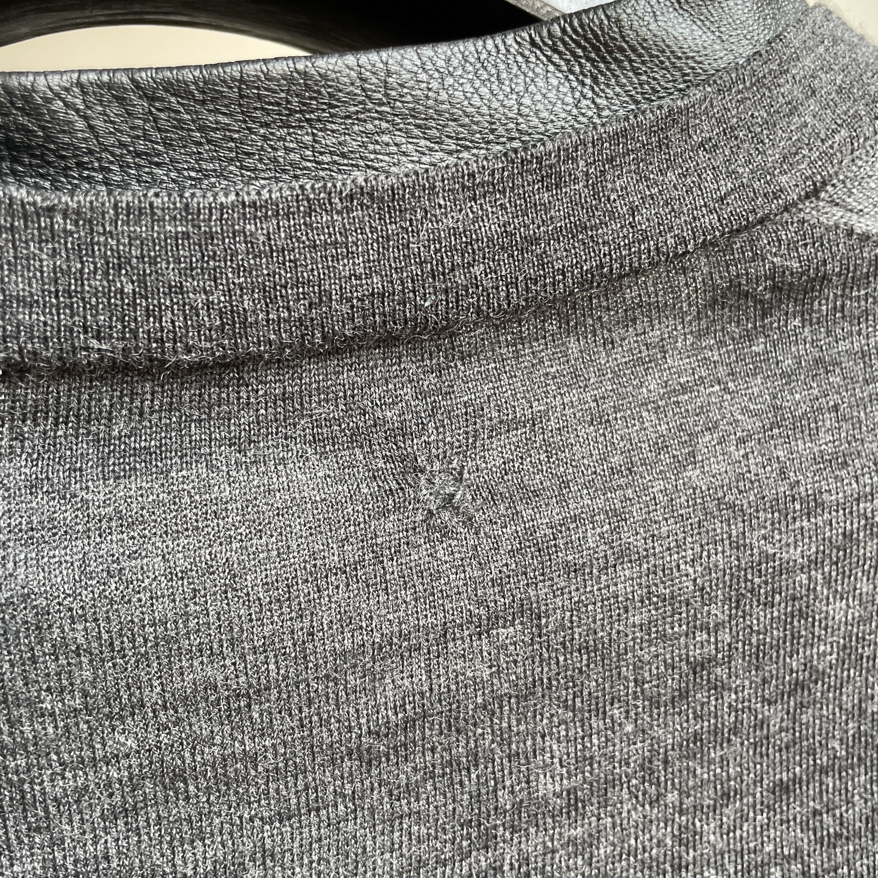 The Kooples The Kooples Merino Wool Leather Details Cardigan Size L Size US L / EU 52-54 / 3 - 8 Thumbnail