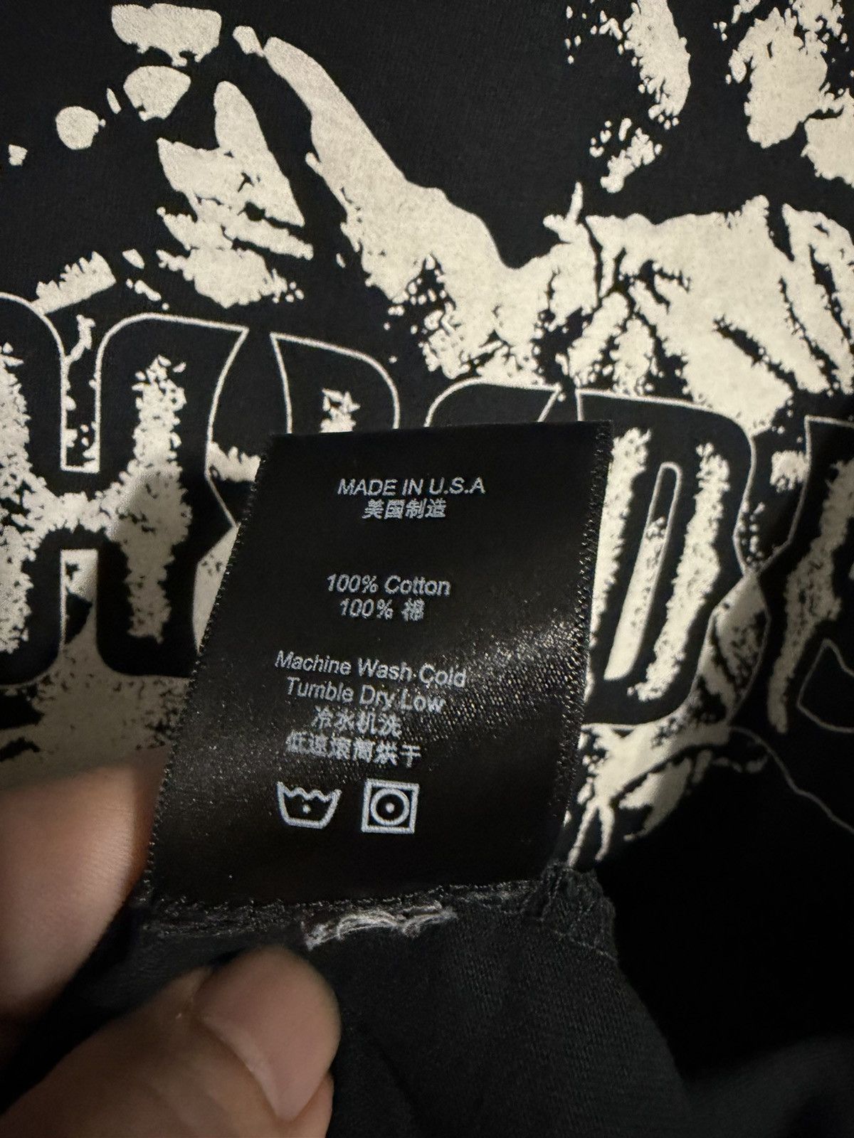 Rhude Saddle Tshirt in Vintage Black Size US XXL / EU 58 / 5 - 5 Thumbnail