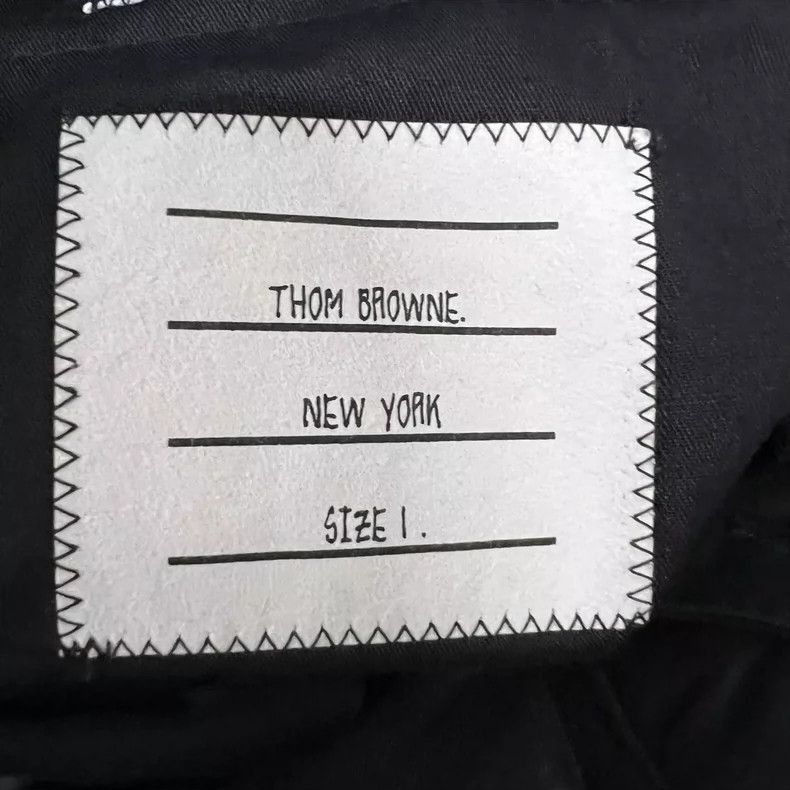 Thom Browne Thom Browne size1 Blue and green striped printed shorts Size US 26 / EU 42 - 5 Thumbnail