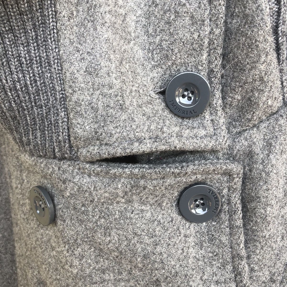 Imperial Imperial Wool Blend Double Breasted Jacket Size S / US 4 / IT 40 - 5 Thumbnail